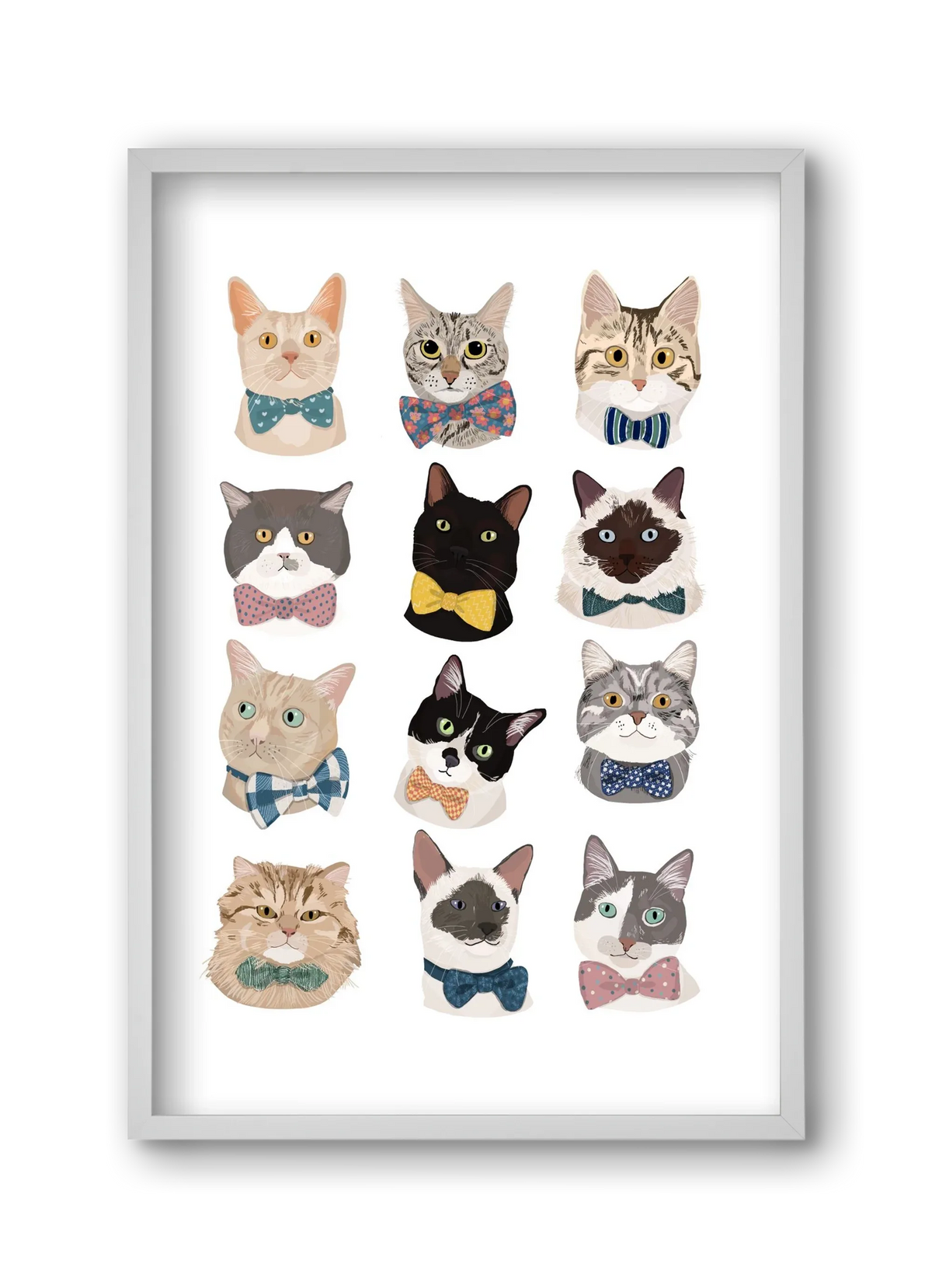 Cats in Bowtie - artbridge