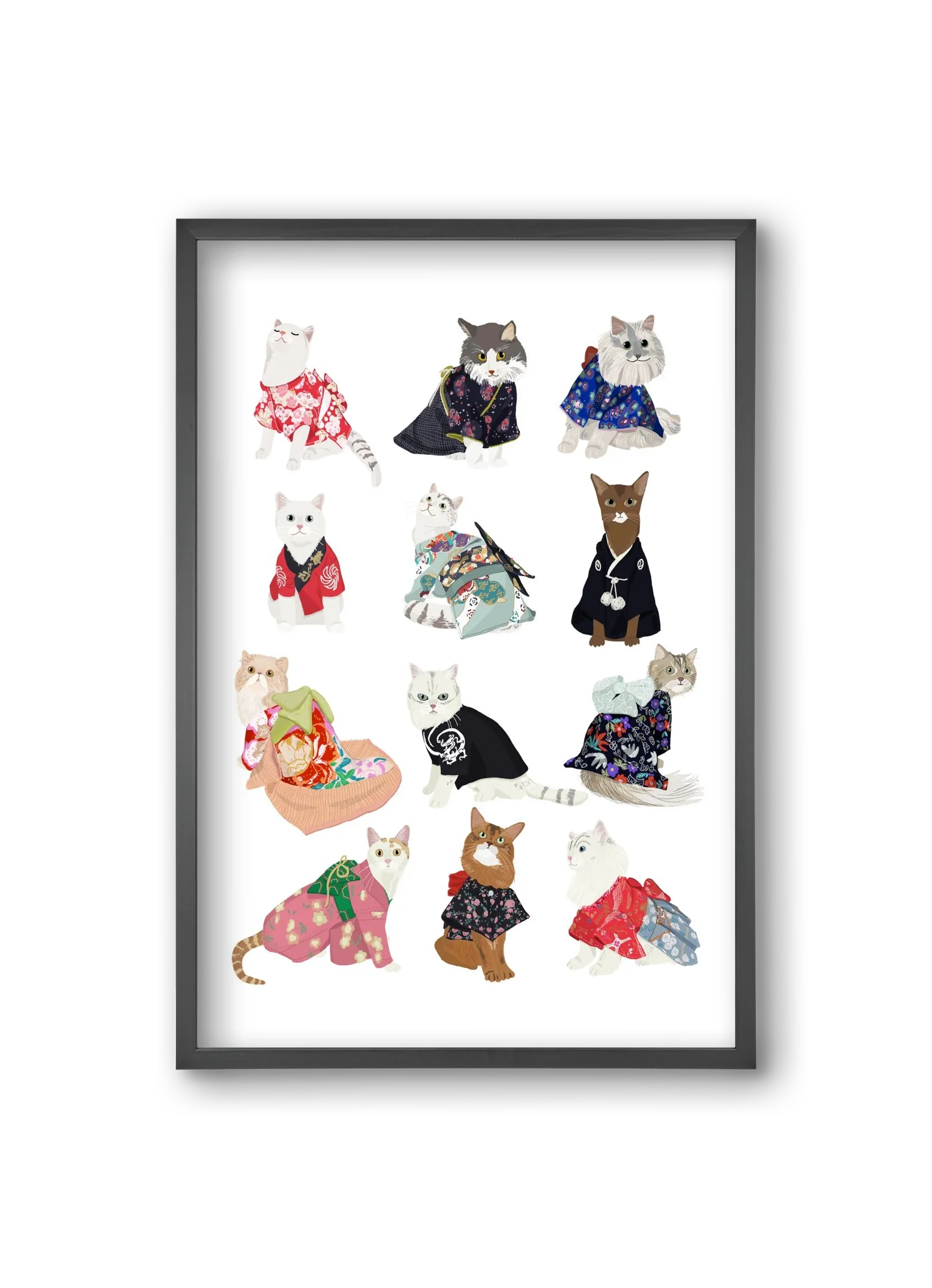 Cats in Kimono - artbridge