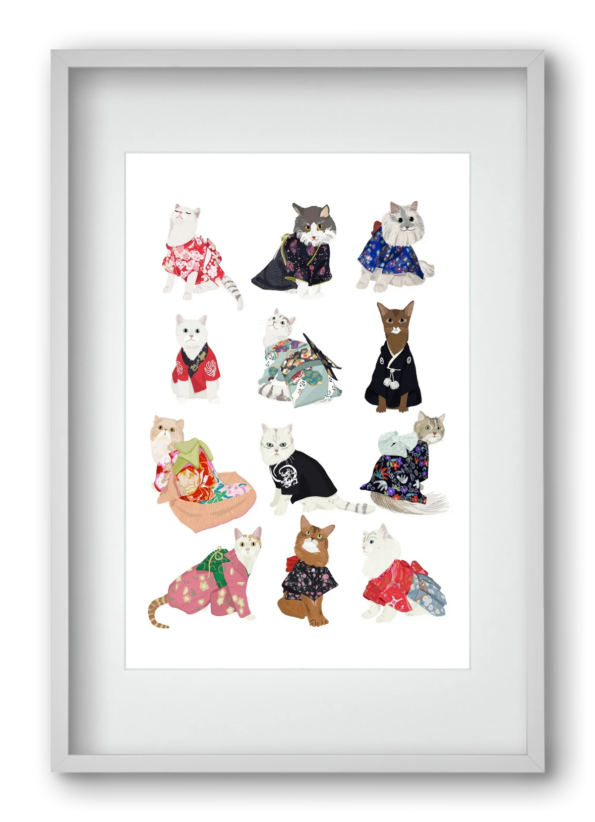 Cats in Kimono - artbridge