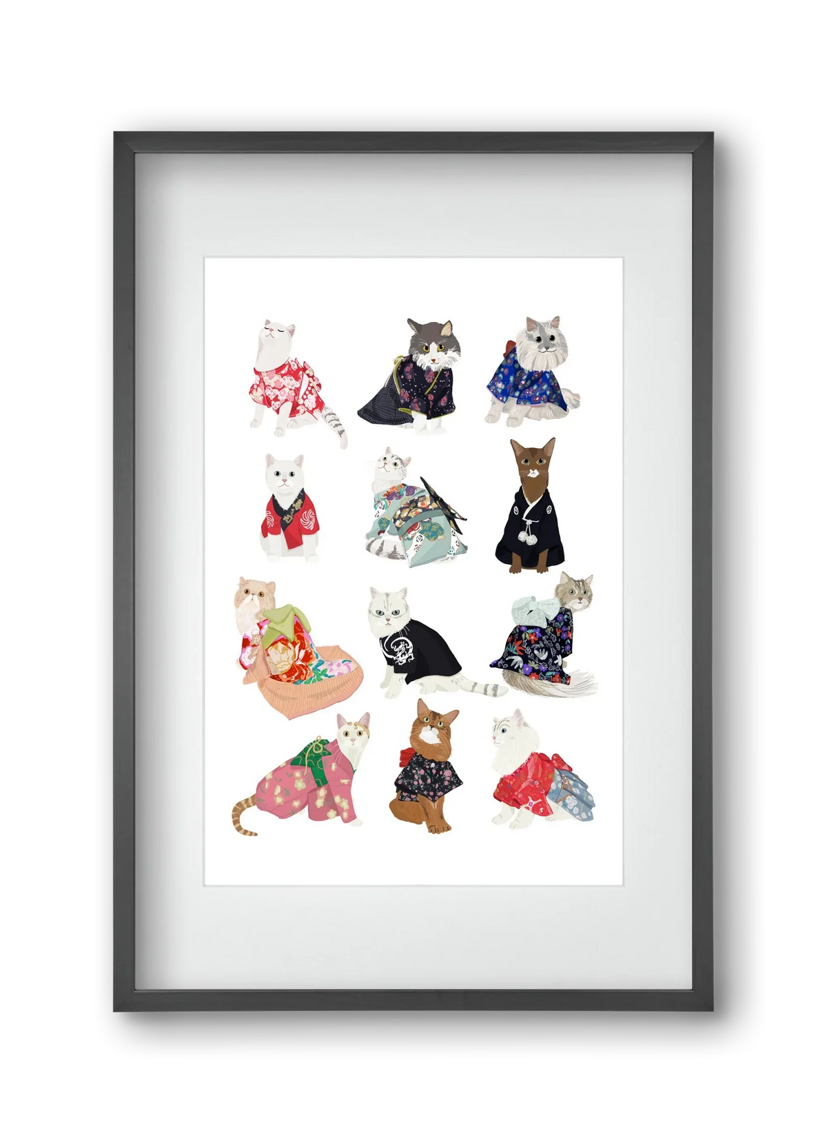 Cats in Kimono - artbridge
