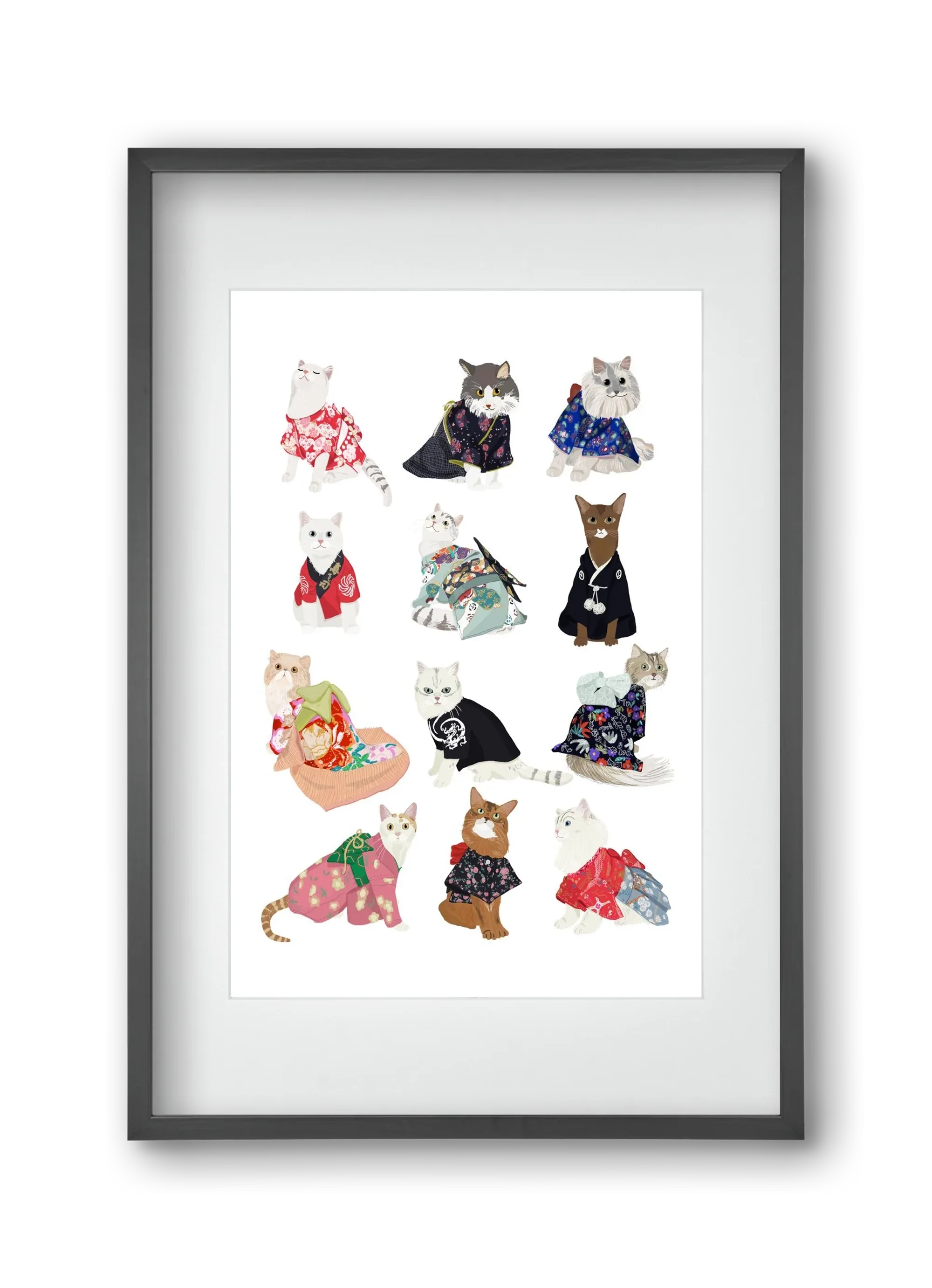 Cats in Kimono - artbridge