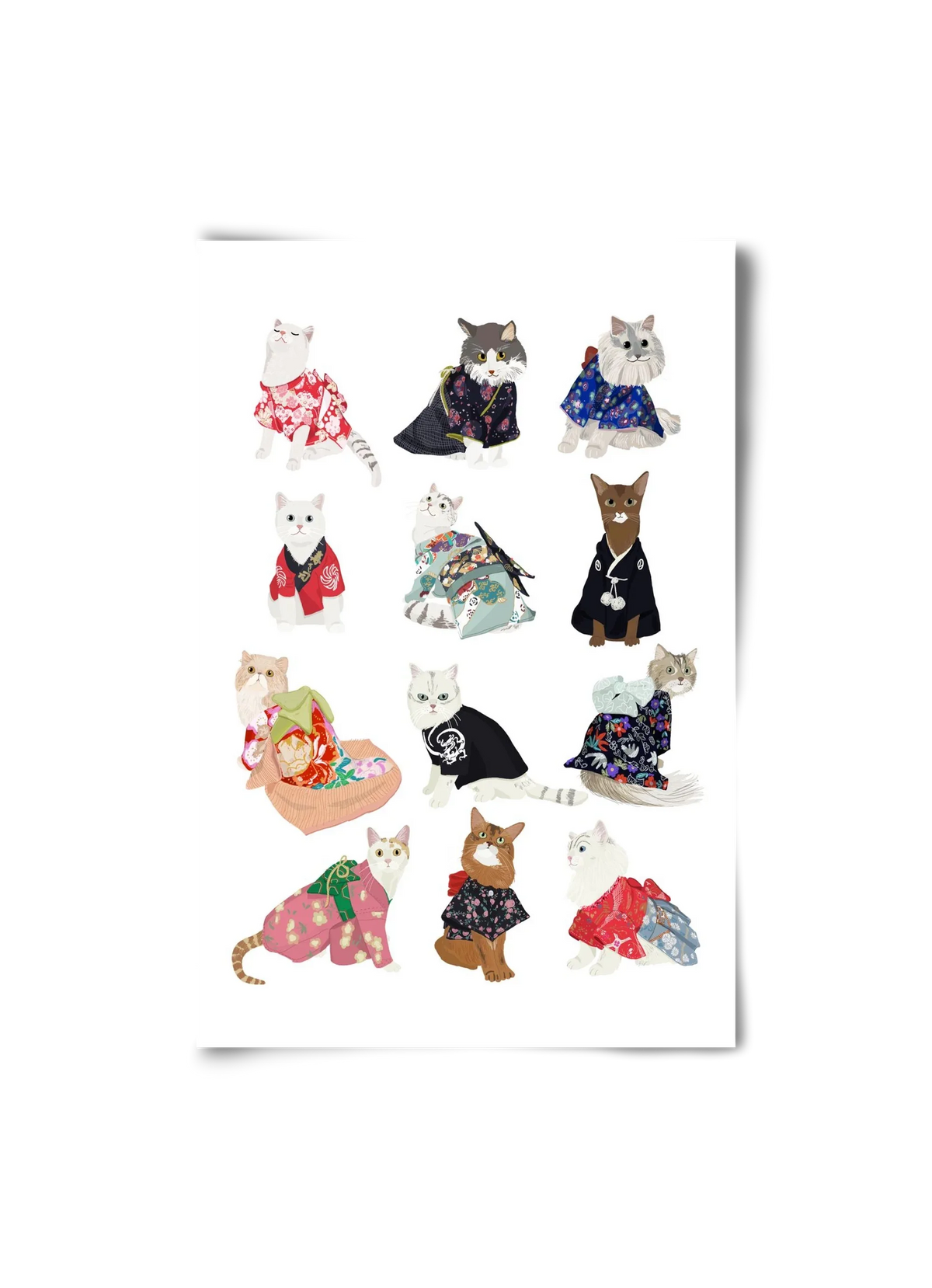 Cats in Kimono - artbridge