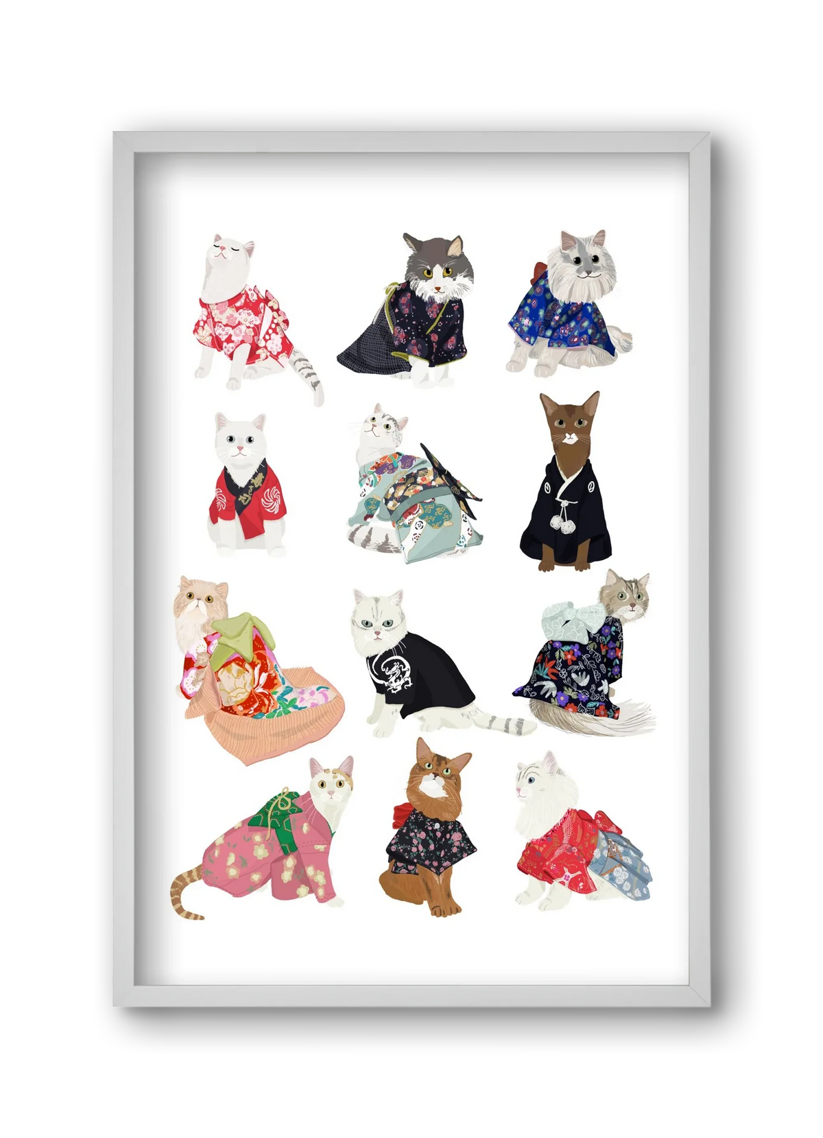 Cats in Kimono - artbridge