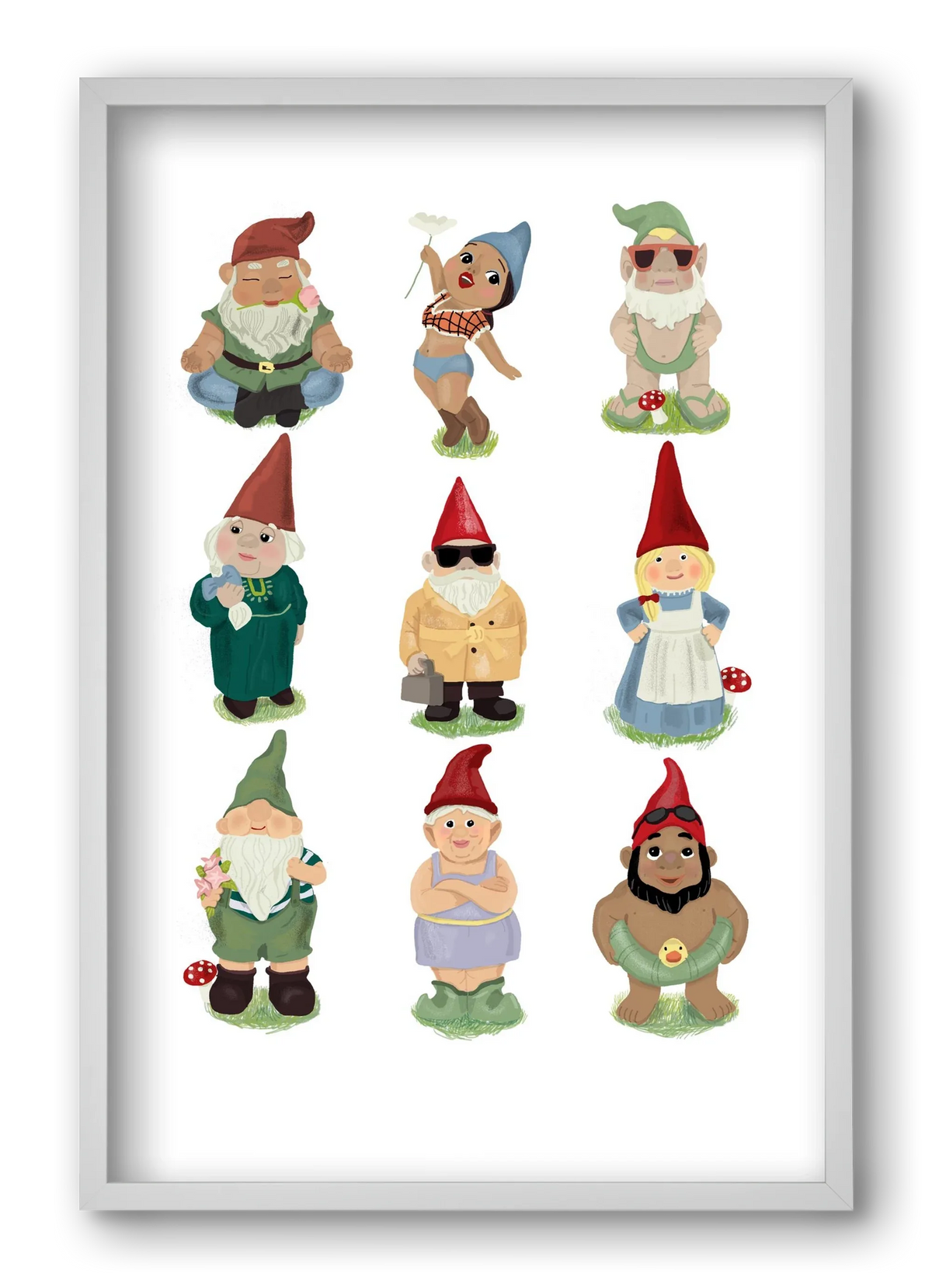 Garden gnomes - artbridge