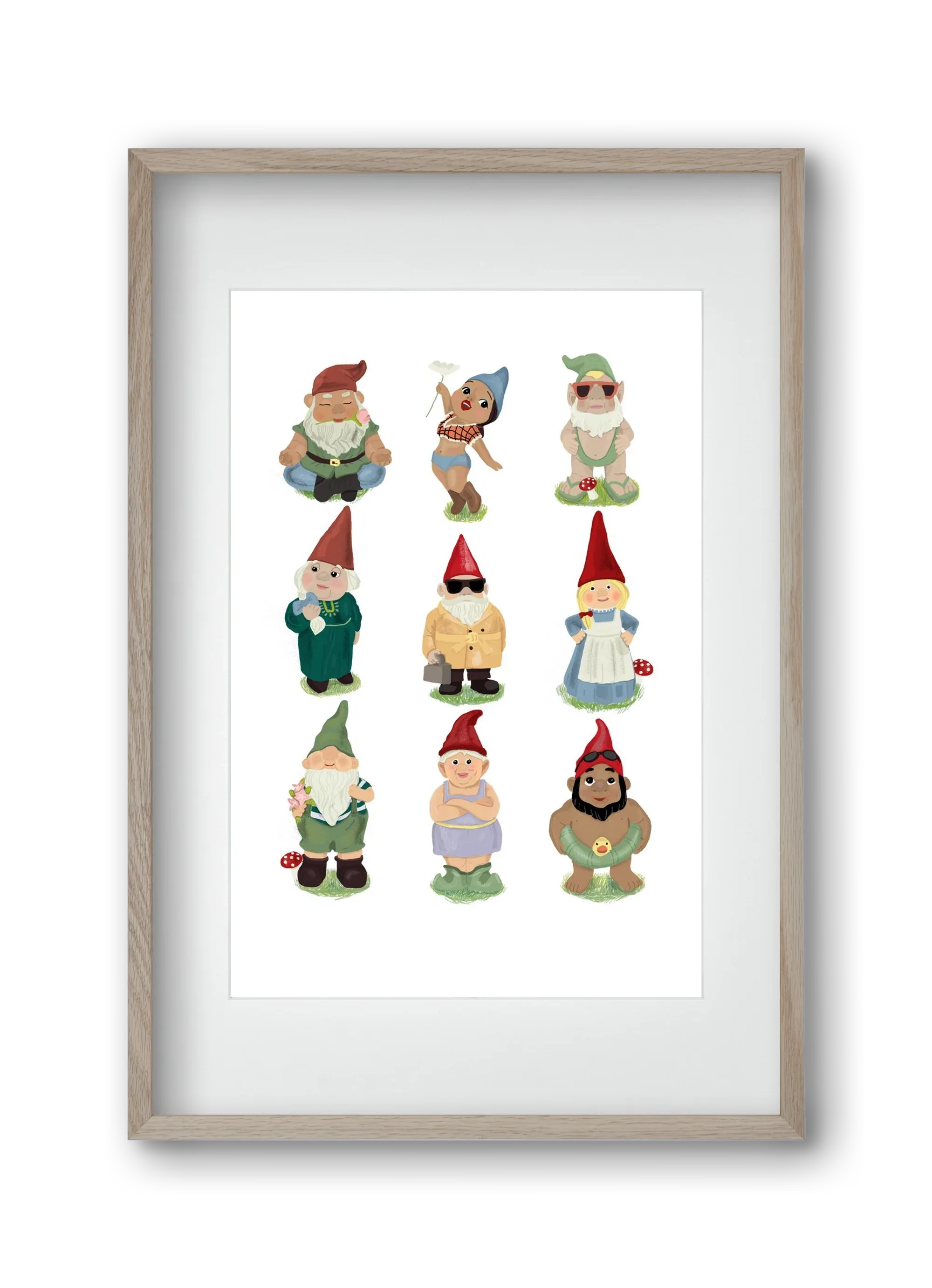 Garden gnomes - artbridge