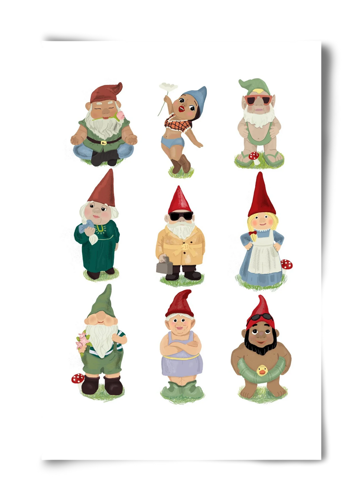 Garden gnomes - artbridge