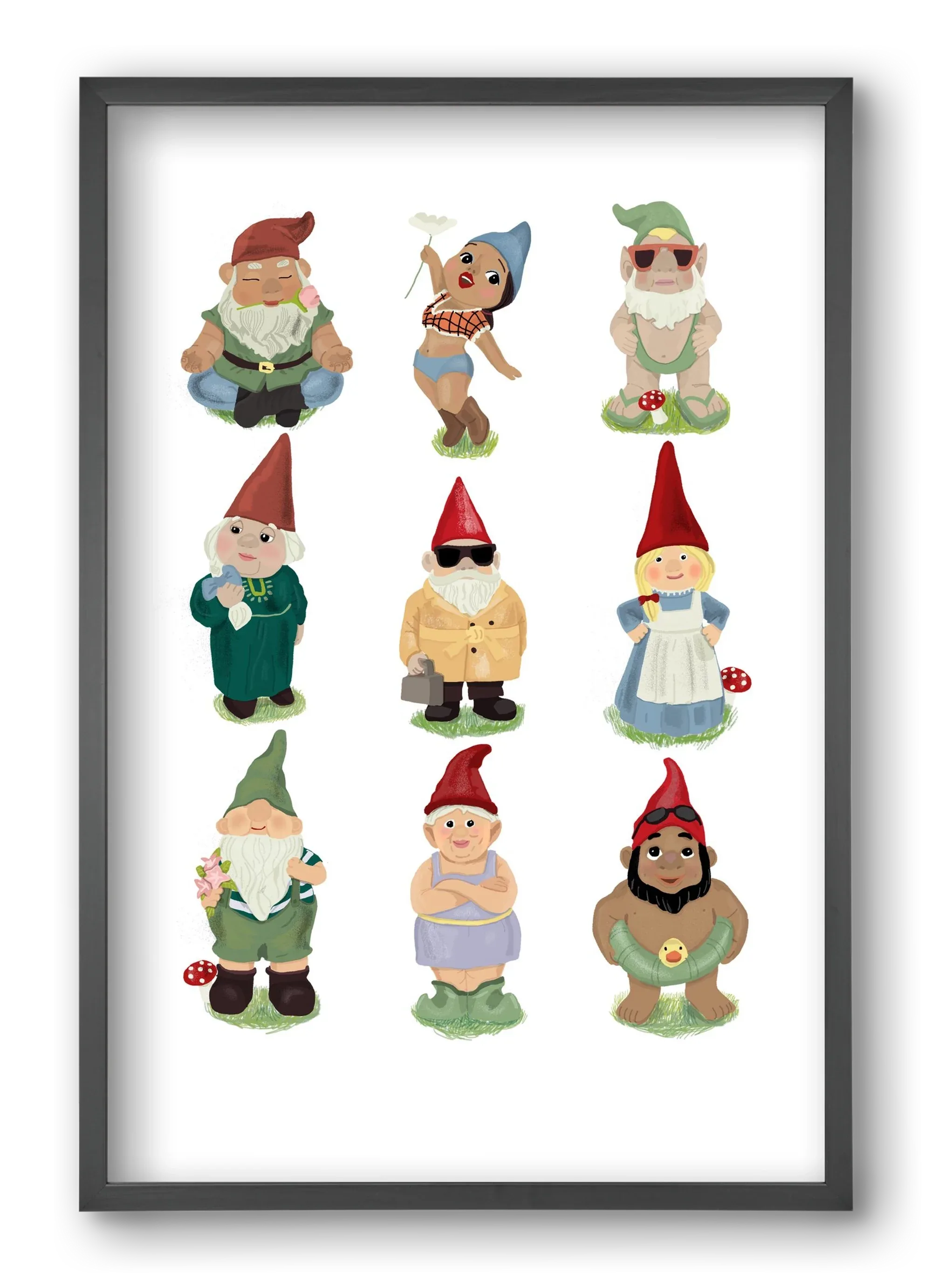 Garden gnomes - artbridge