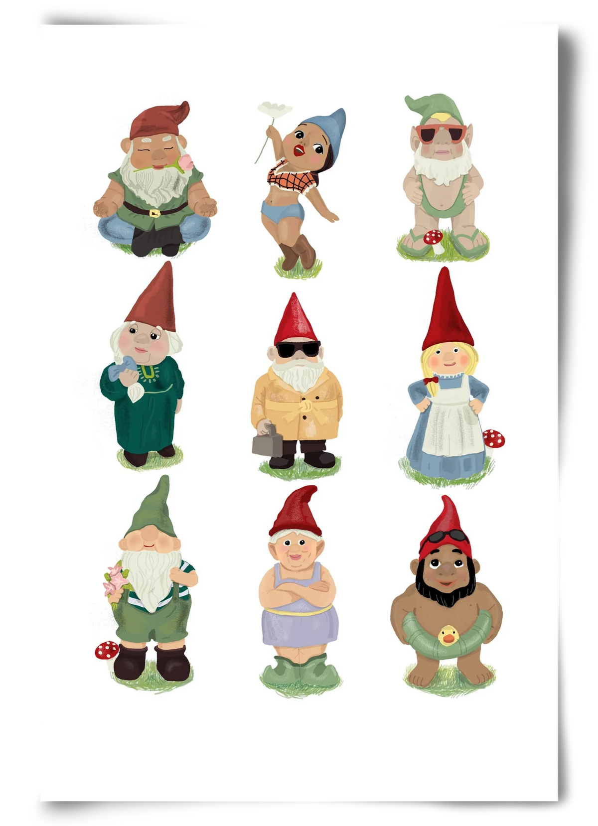 Garden gnomes - artbridge