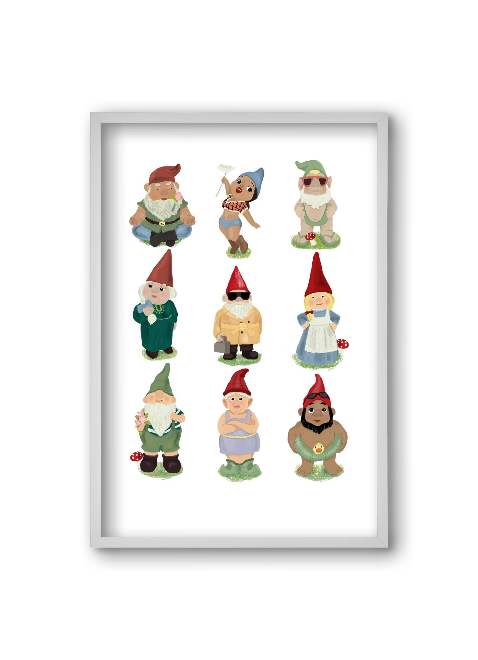 Garden gnomes - artbridge