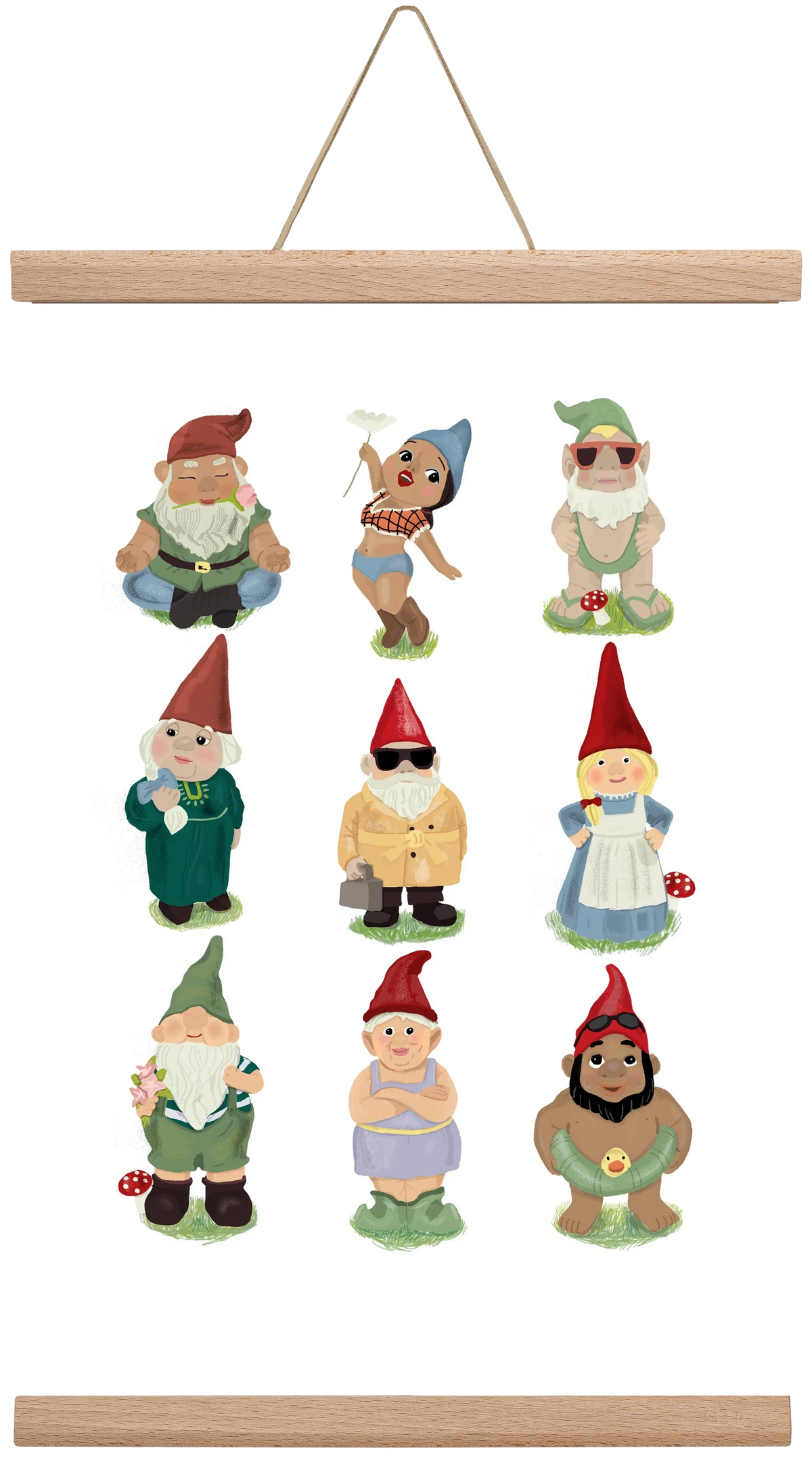 Garden gnomes - artbridge
