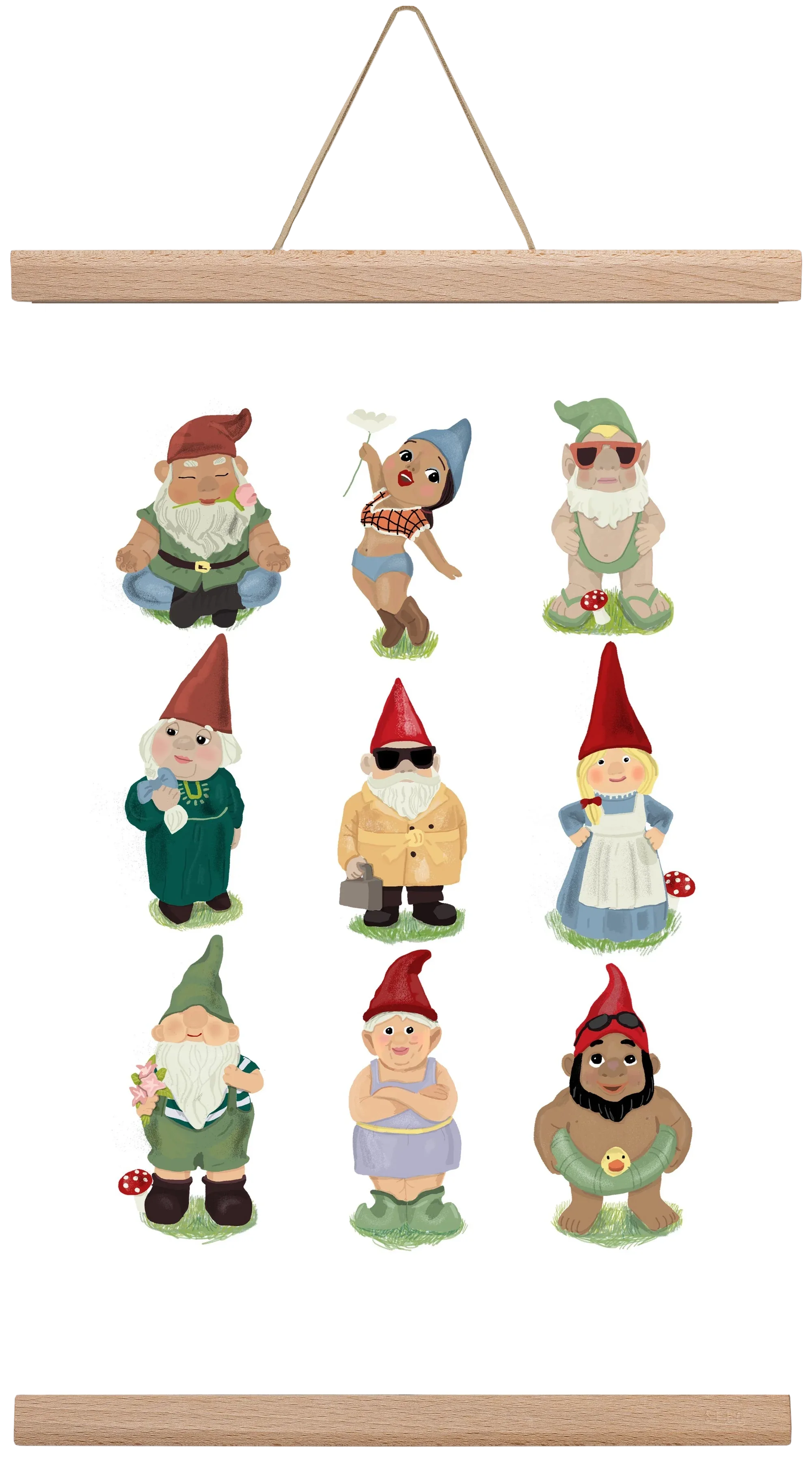 Garden gnomes - artbridge