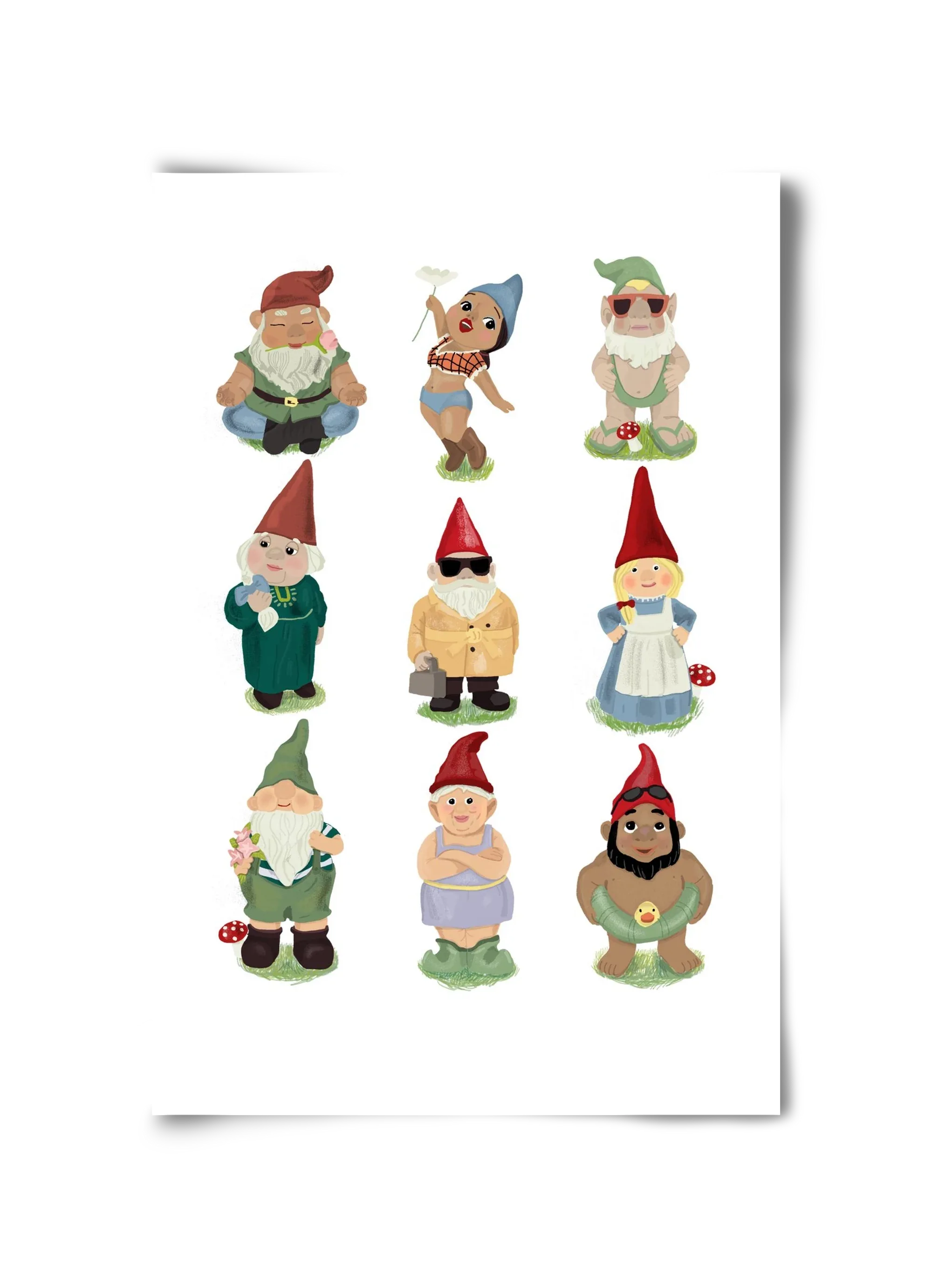 Garden gnomes - artbridge