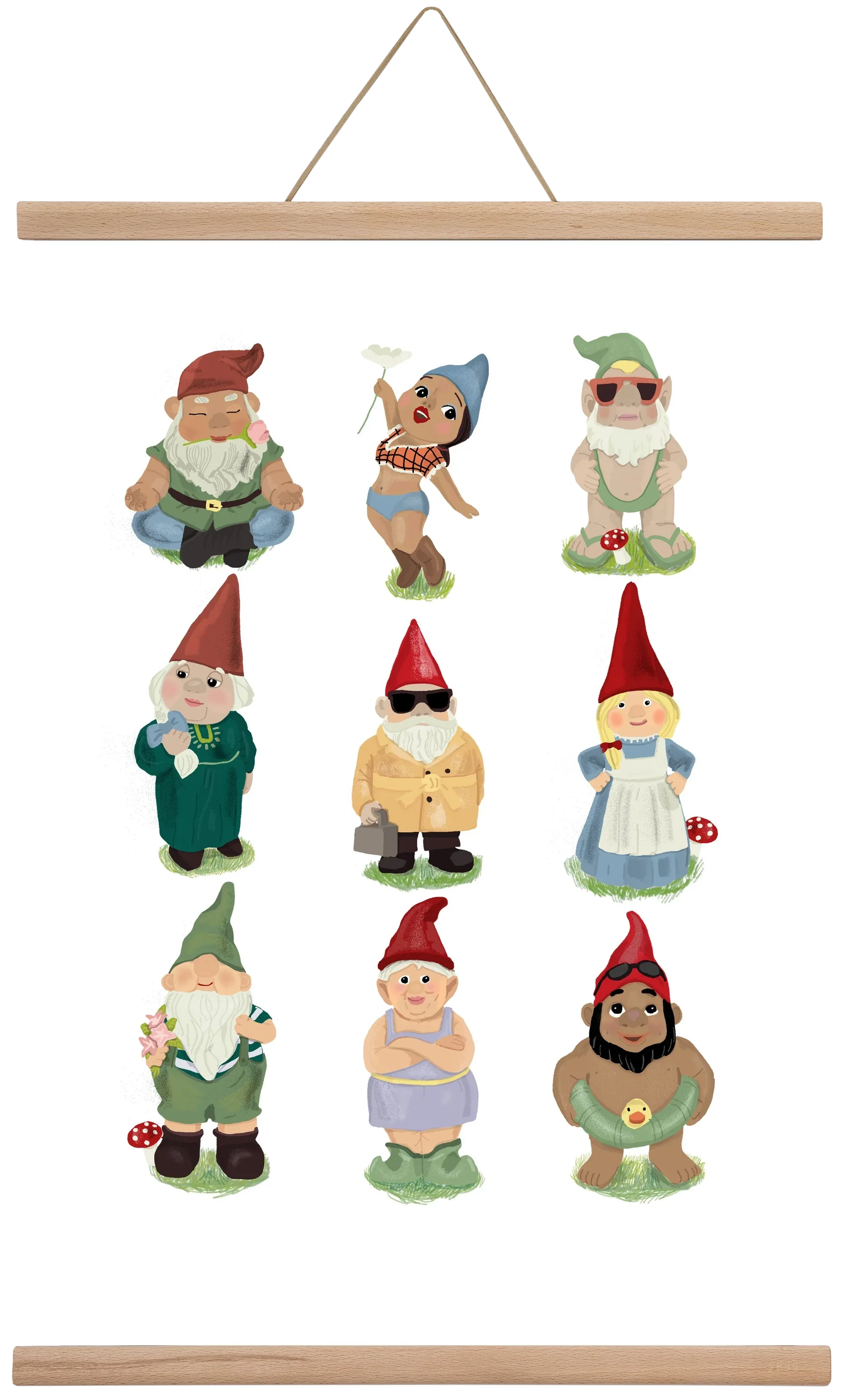 Garden gnomes - artbridge
