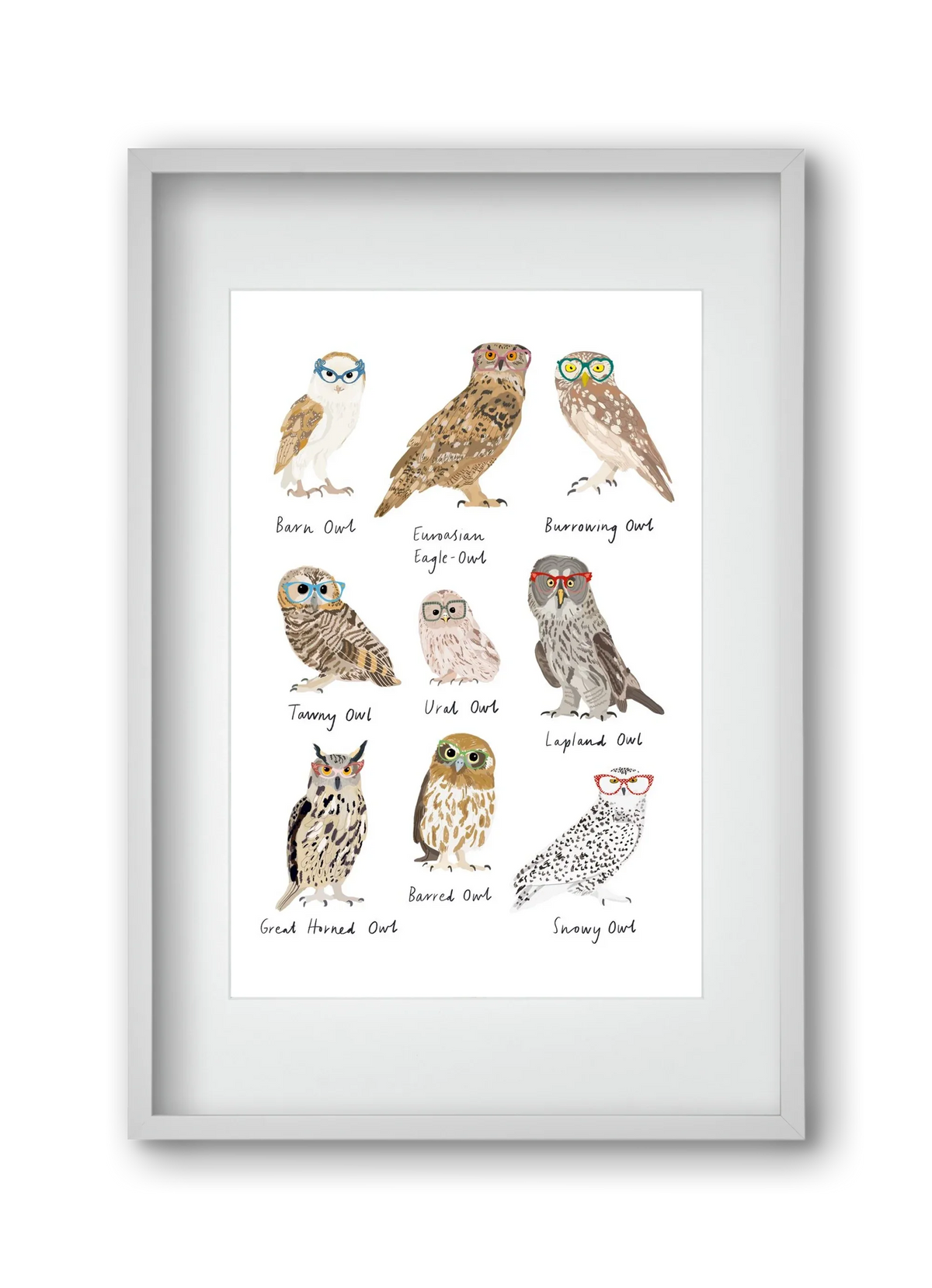 Owls in Glasses - artbridge