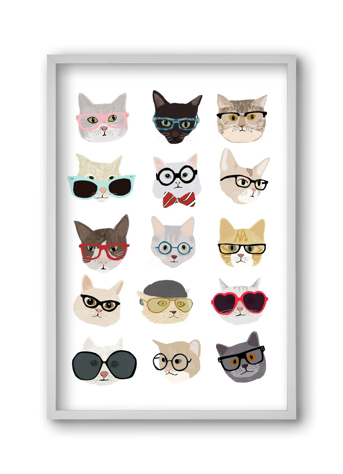Cats in Glasses - artbridge