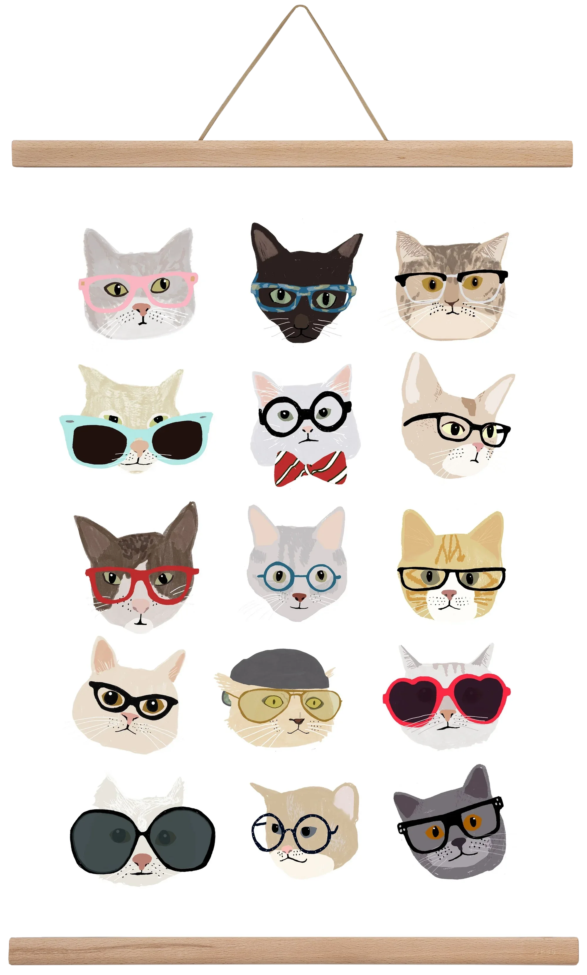 Cats in Glasses - artbridge