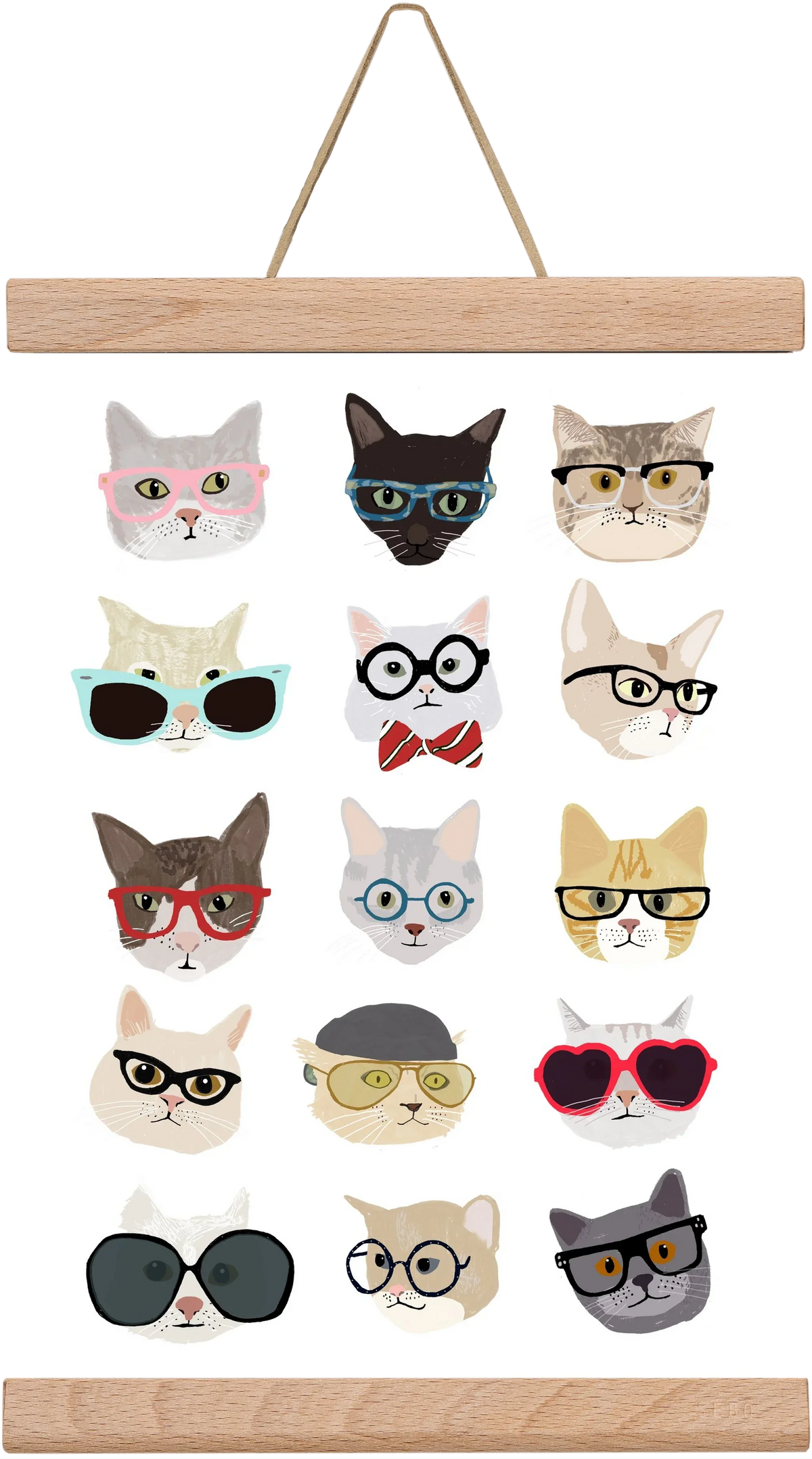 Cats in Glasses - artbridge