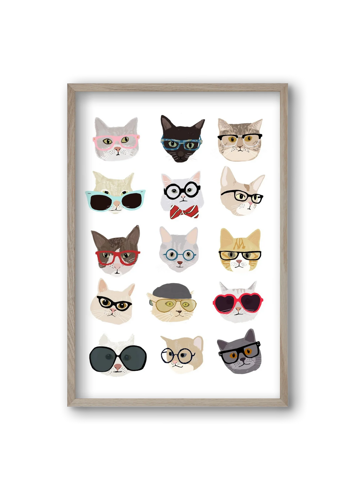 Cats in Glasses - artbridge