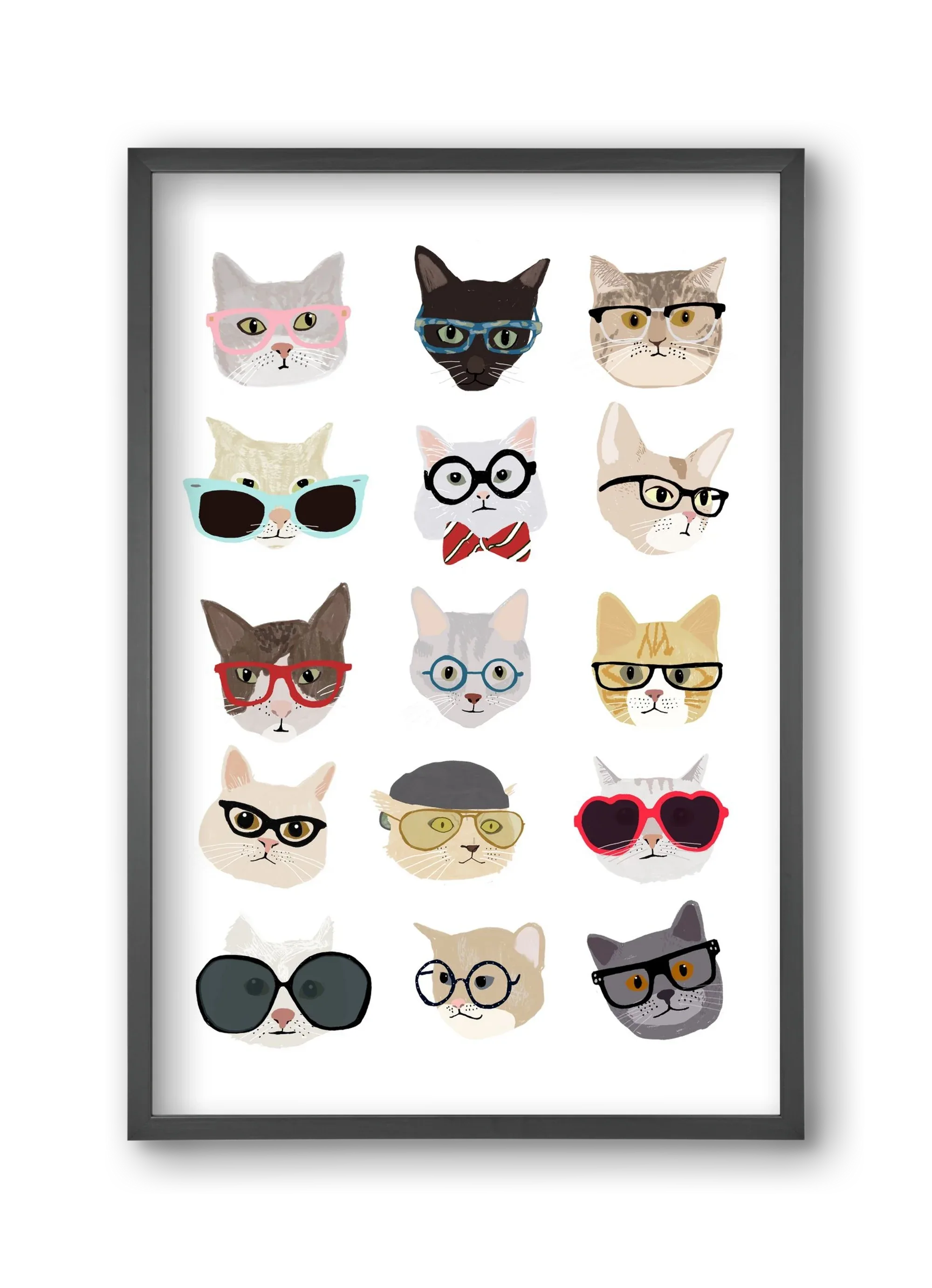 Cats in Glasses - artbridge