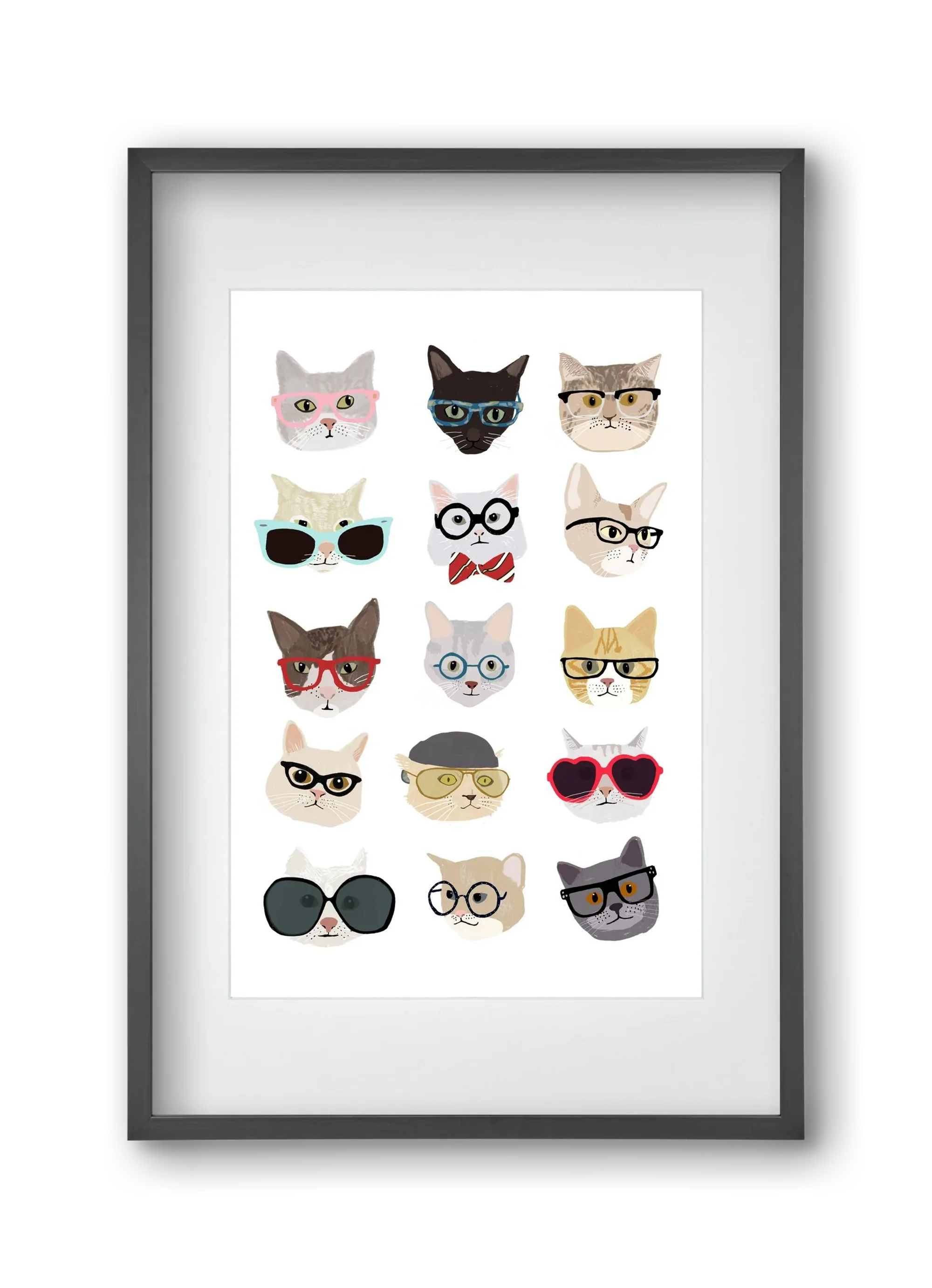 Cats in Glasses - artbridge