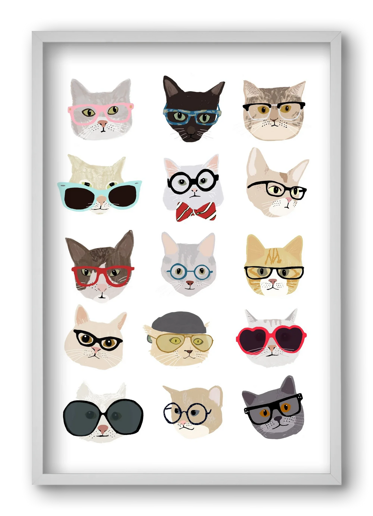 Cats in Glasses - artbridge