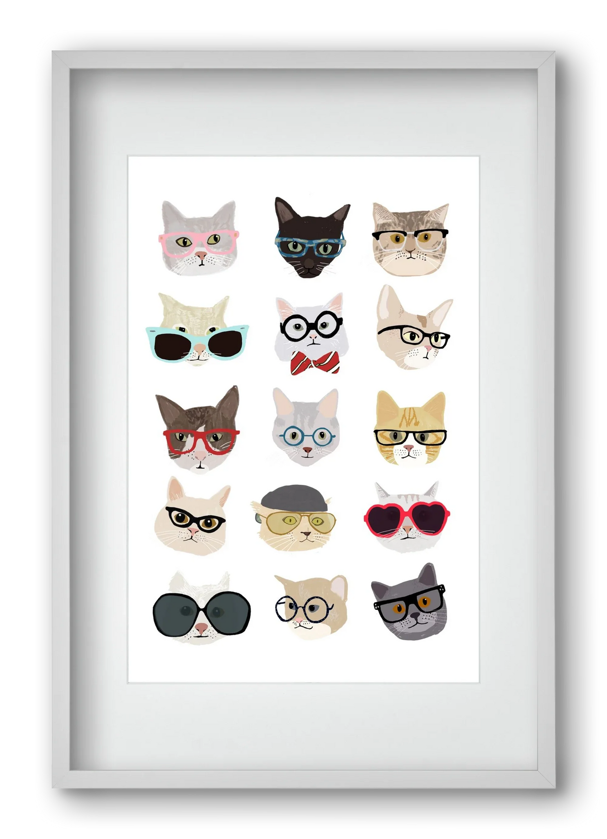 Cats in Glasses - artbridge