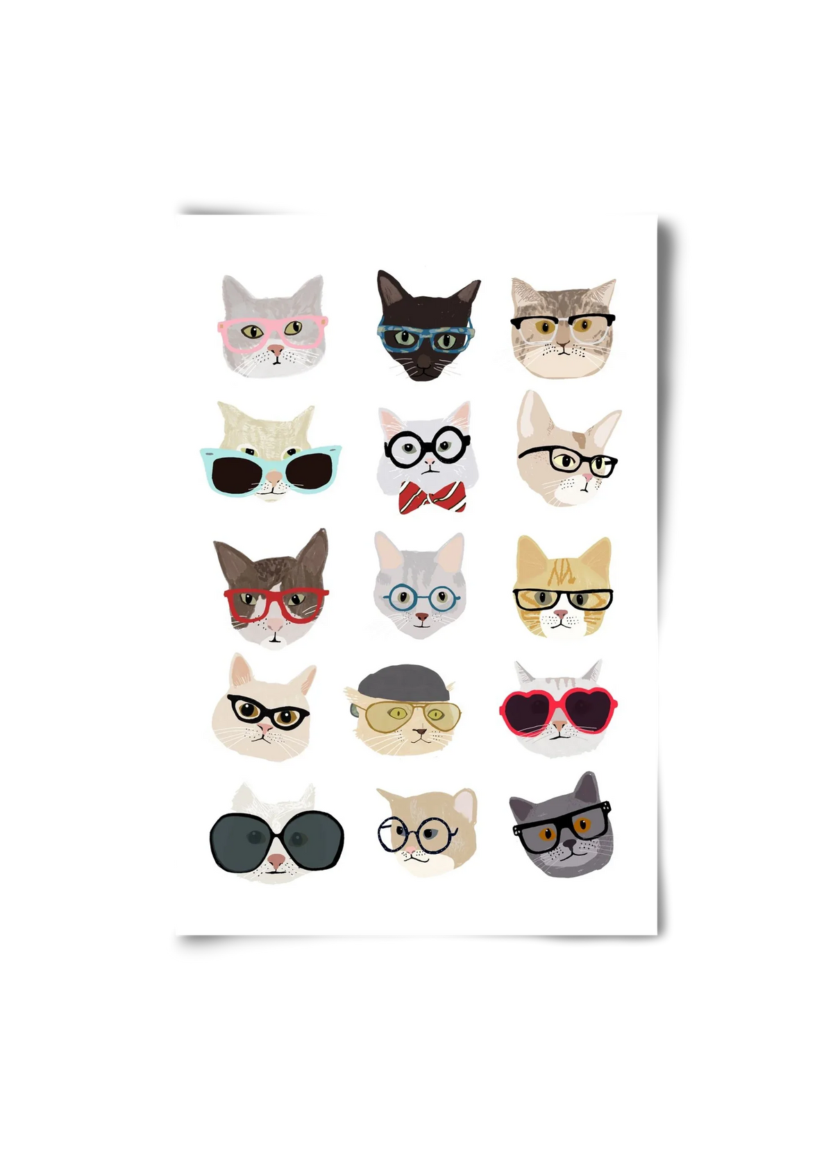 Cats in Glasses - artbridge