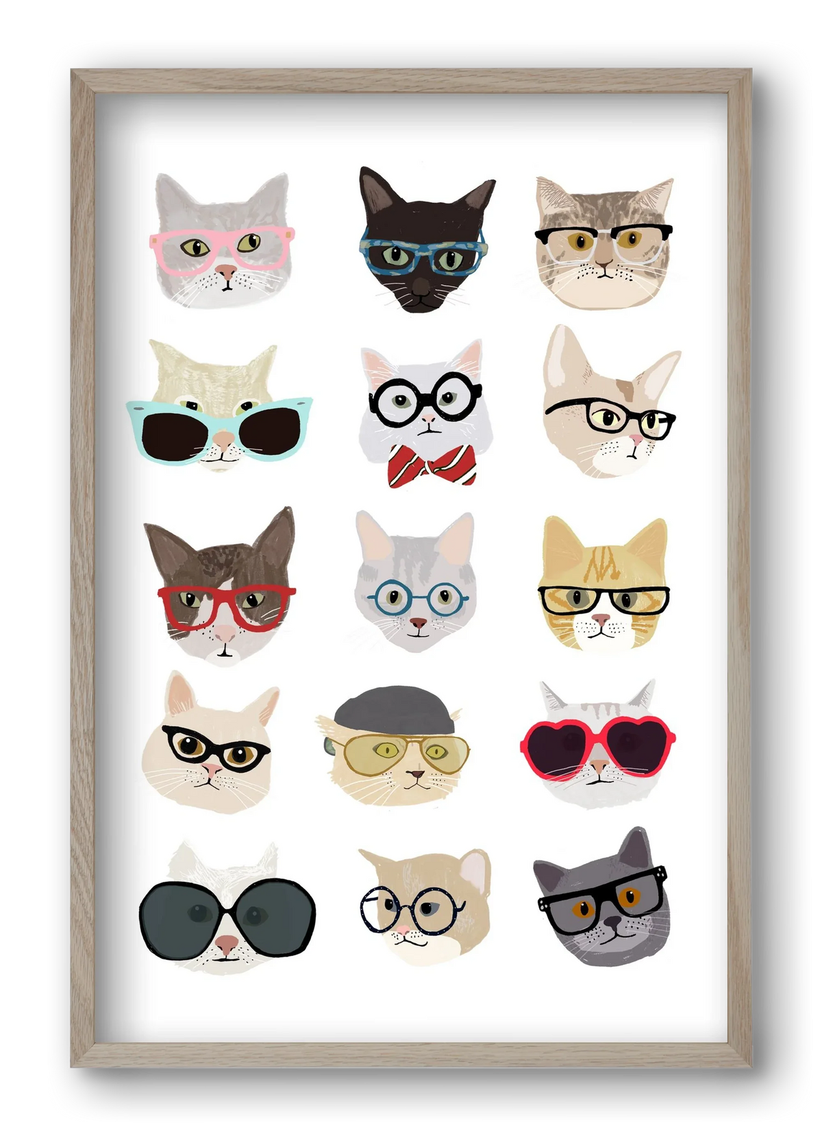 Cats in Glasses - artbridge