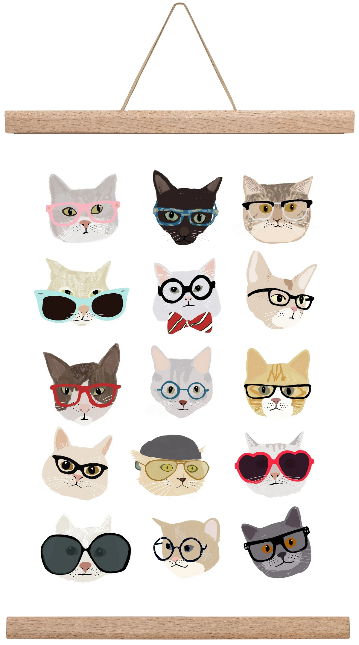 Cats in Glasses - artbridge