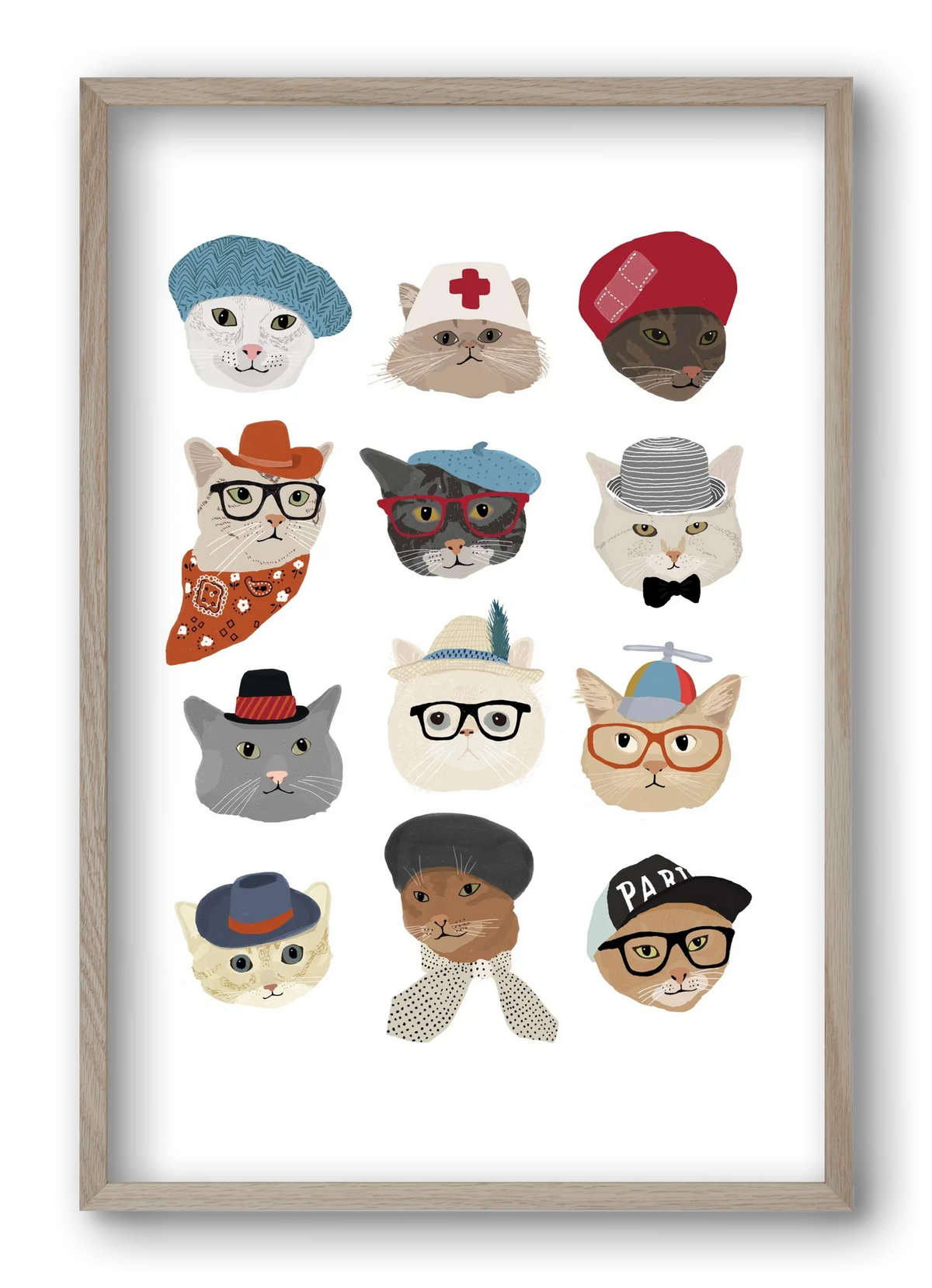 Cats in Hats - artbridge
