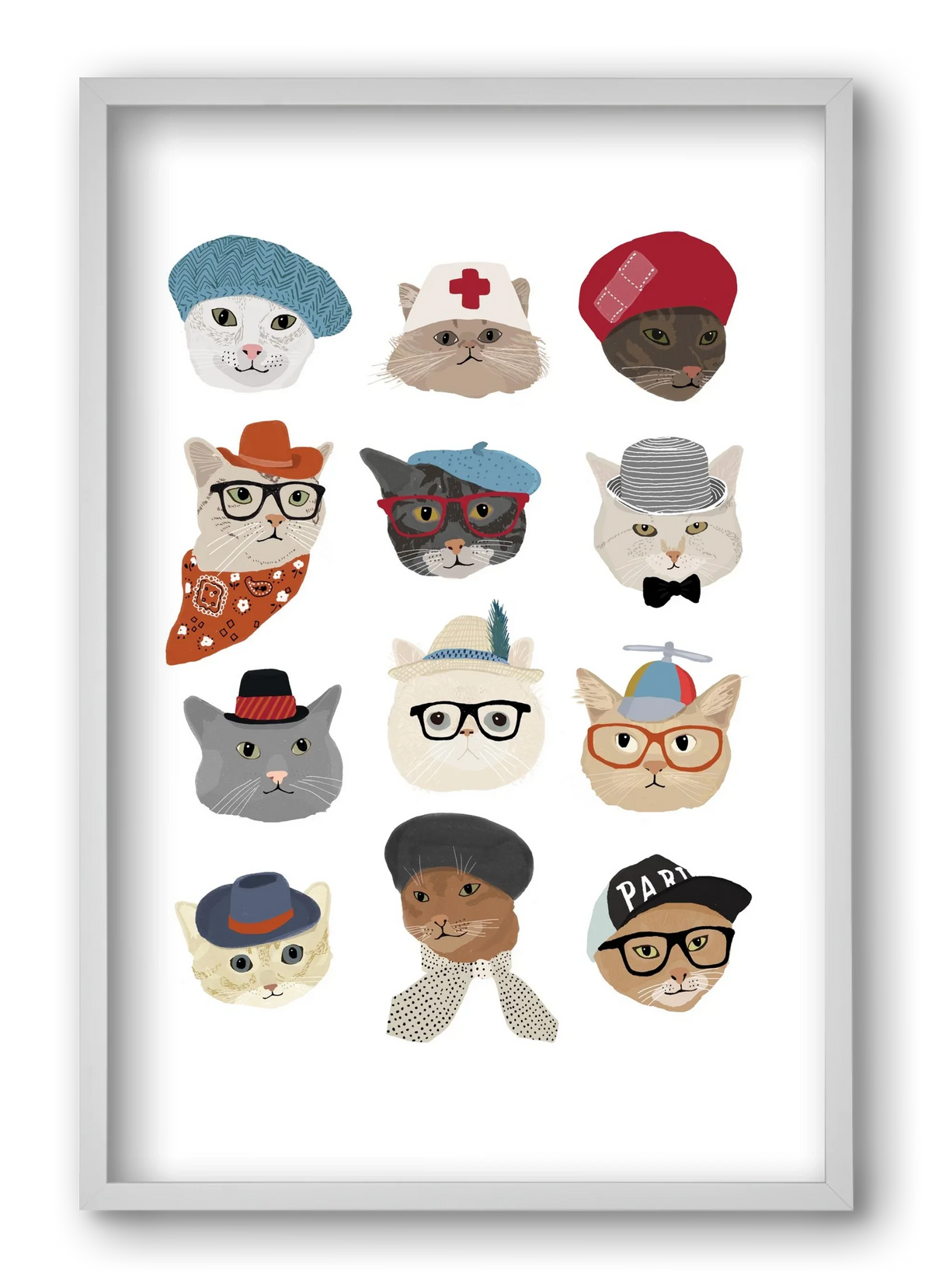 Cats in Hats - artbridge