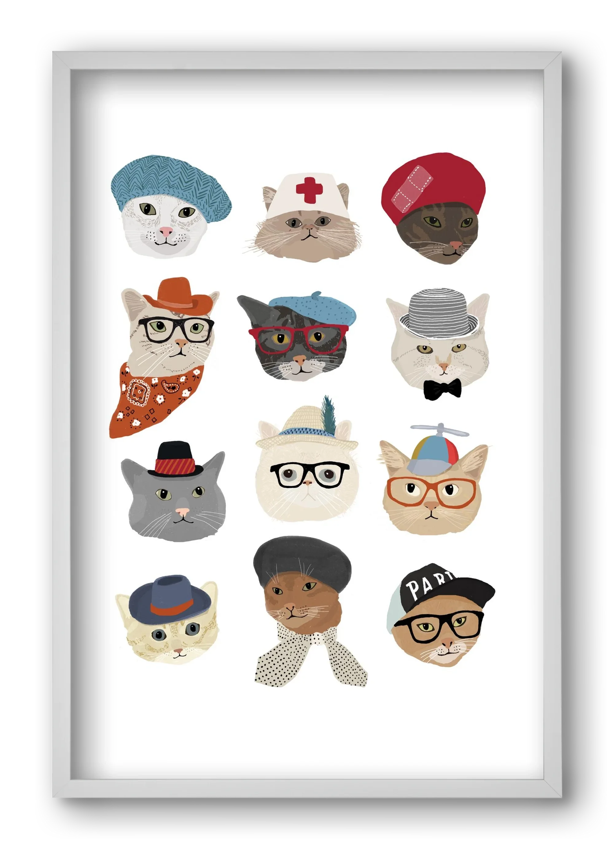 Cats in Hats - artbridge