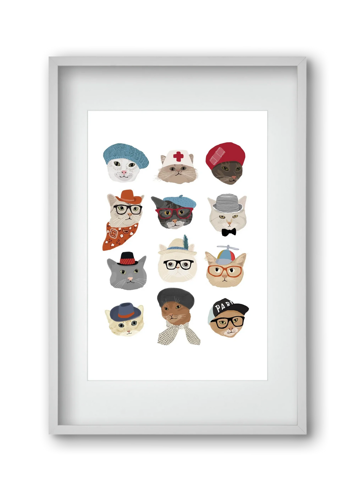 Cats in Hats - artbridge