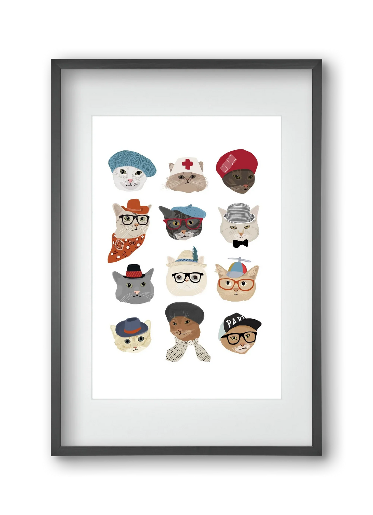 Cats in Hats - artbridge
