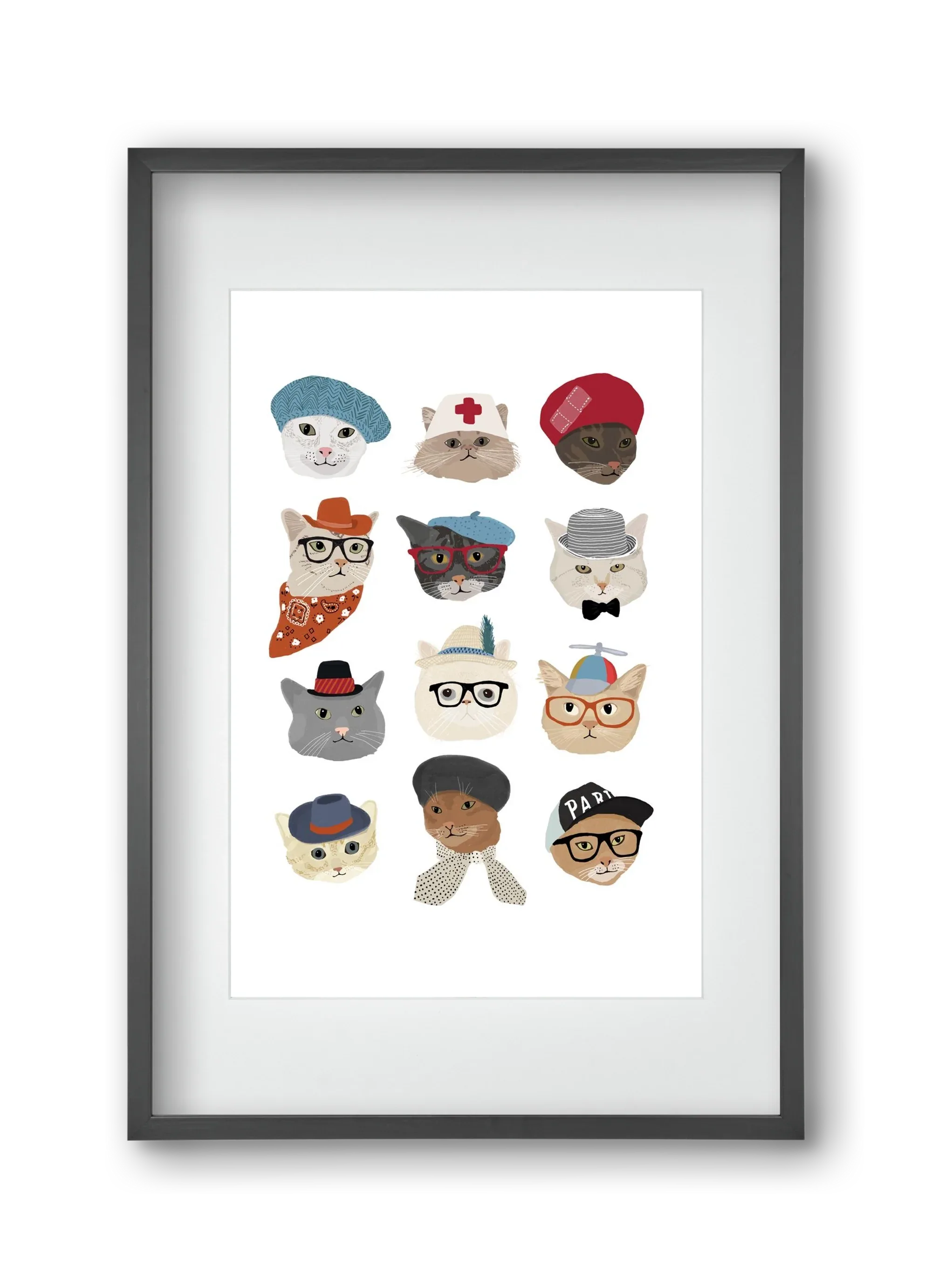 Cats in Hats - artbridge