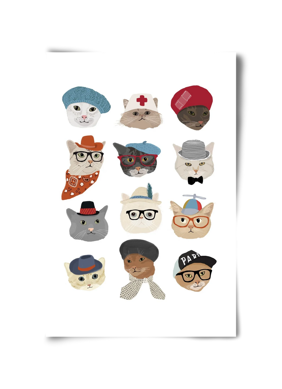 Cats in Hats - artbridge