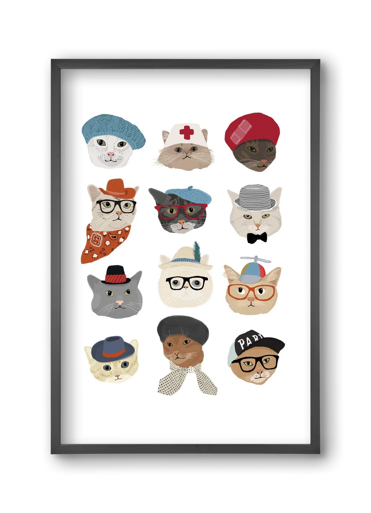 Cats in Hats - artbridge