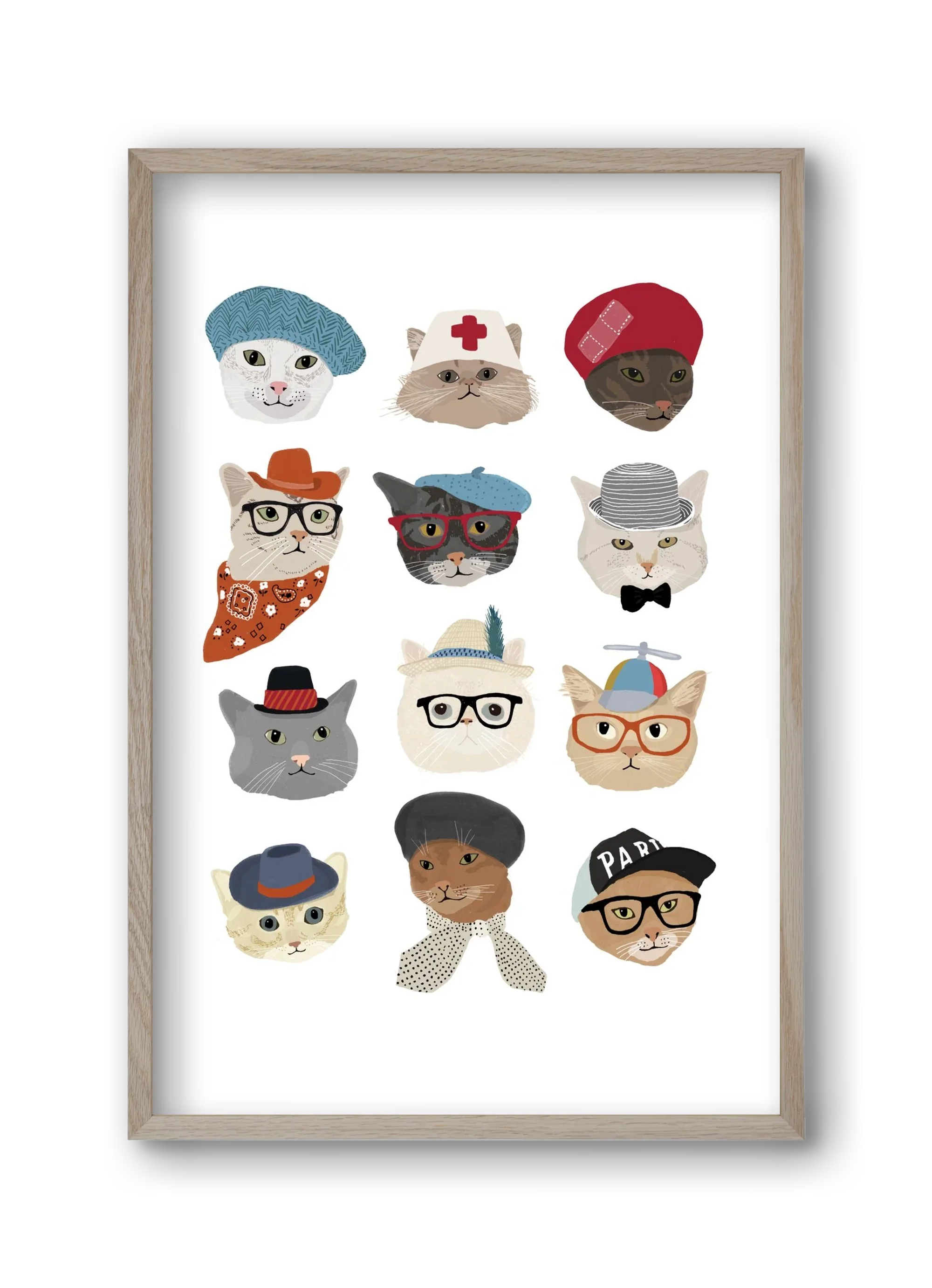 Cats in Hats - artbridge