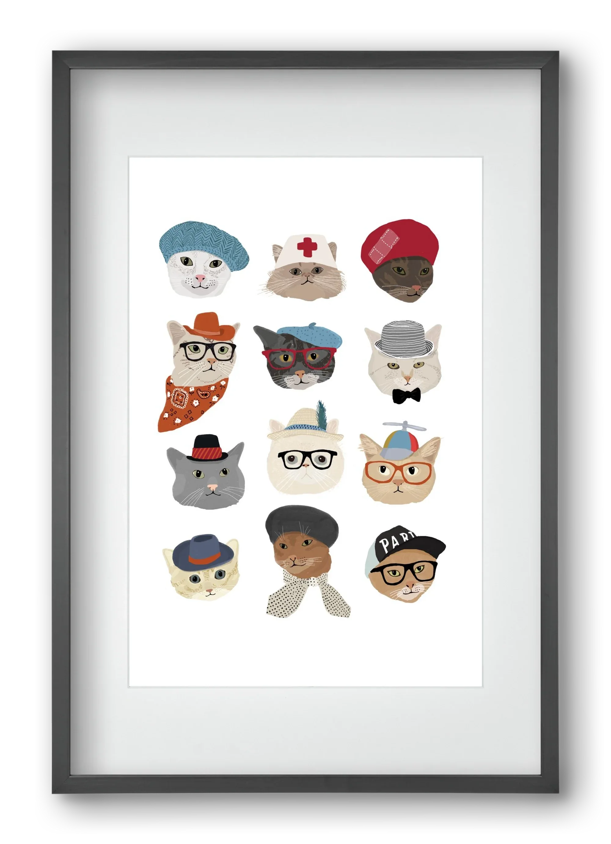 Cats in Hats - artbridge