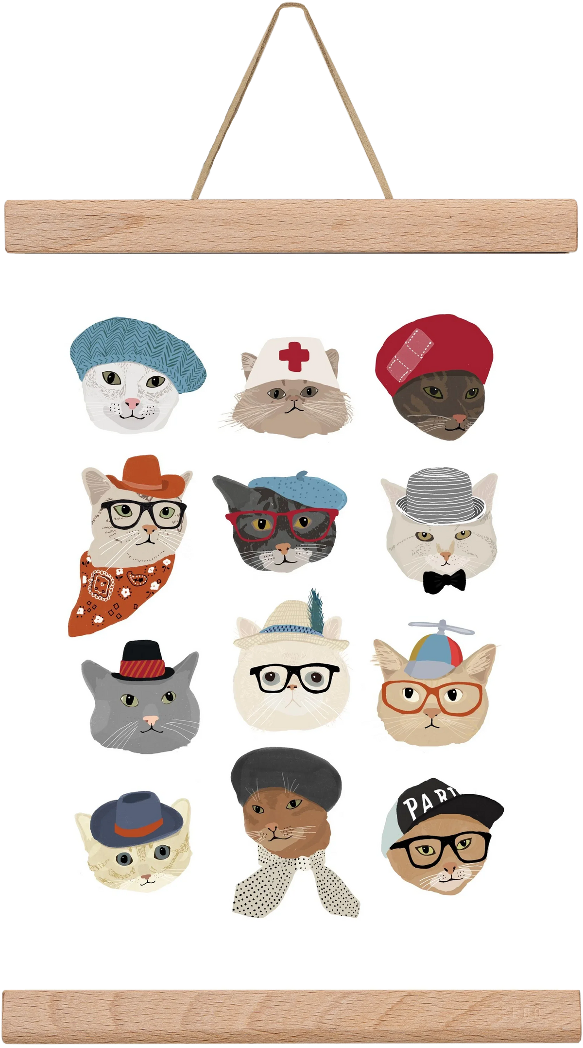 Cats in Hats - artbridge
