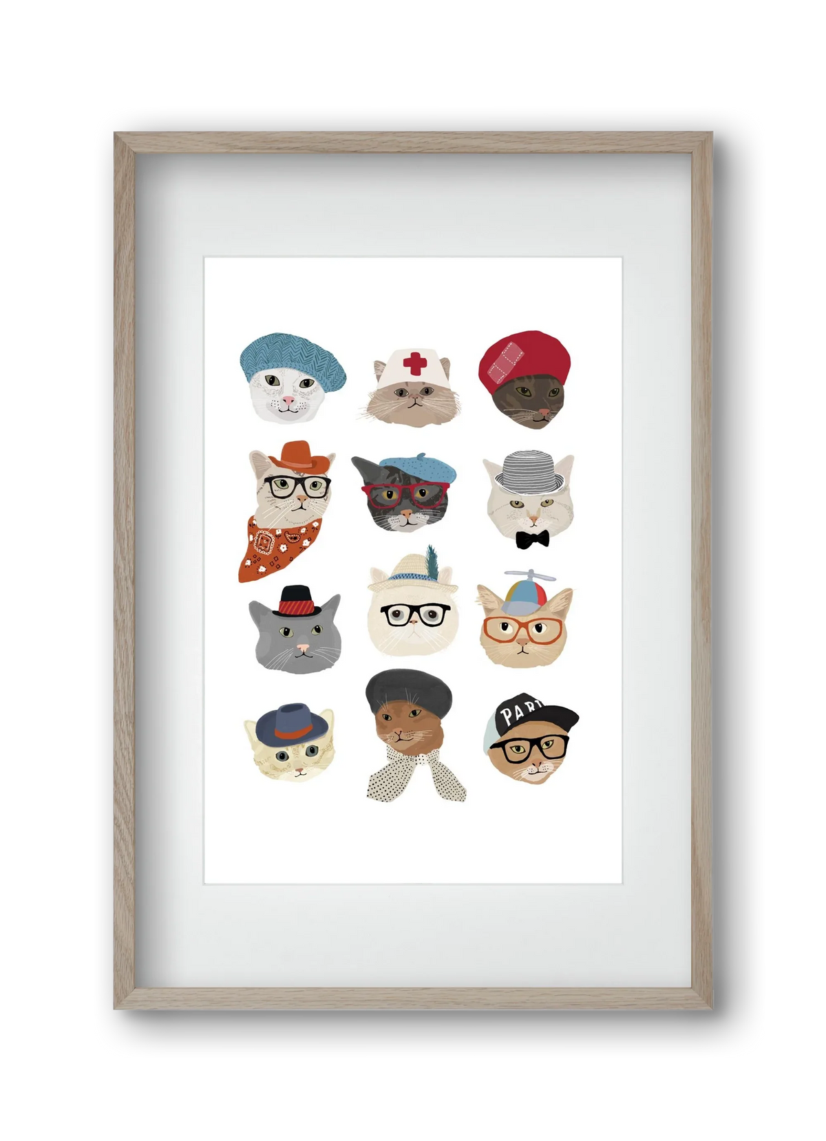 Cats in Hats - artbridge