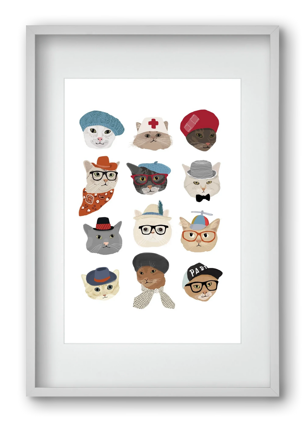 Cats in Hats - artbridge