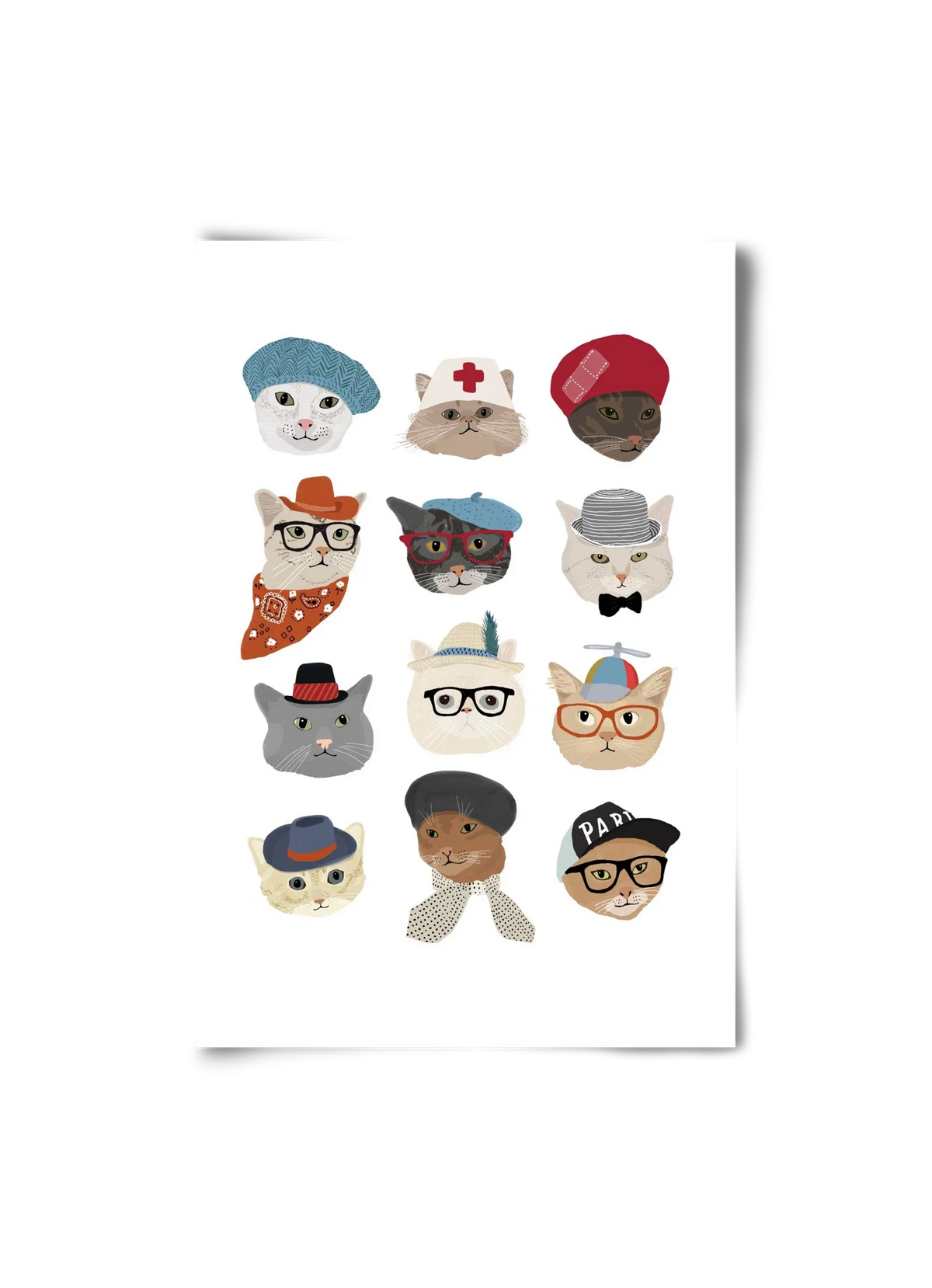 Cats in Hats - artbridge