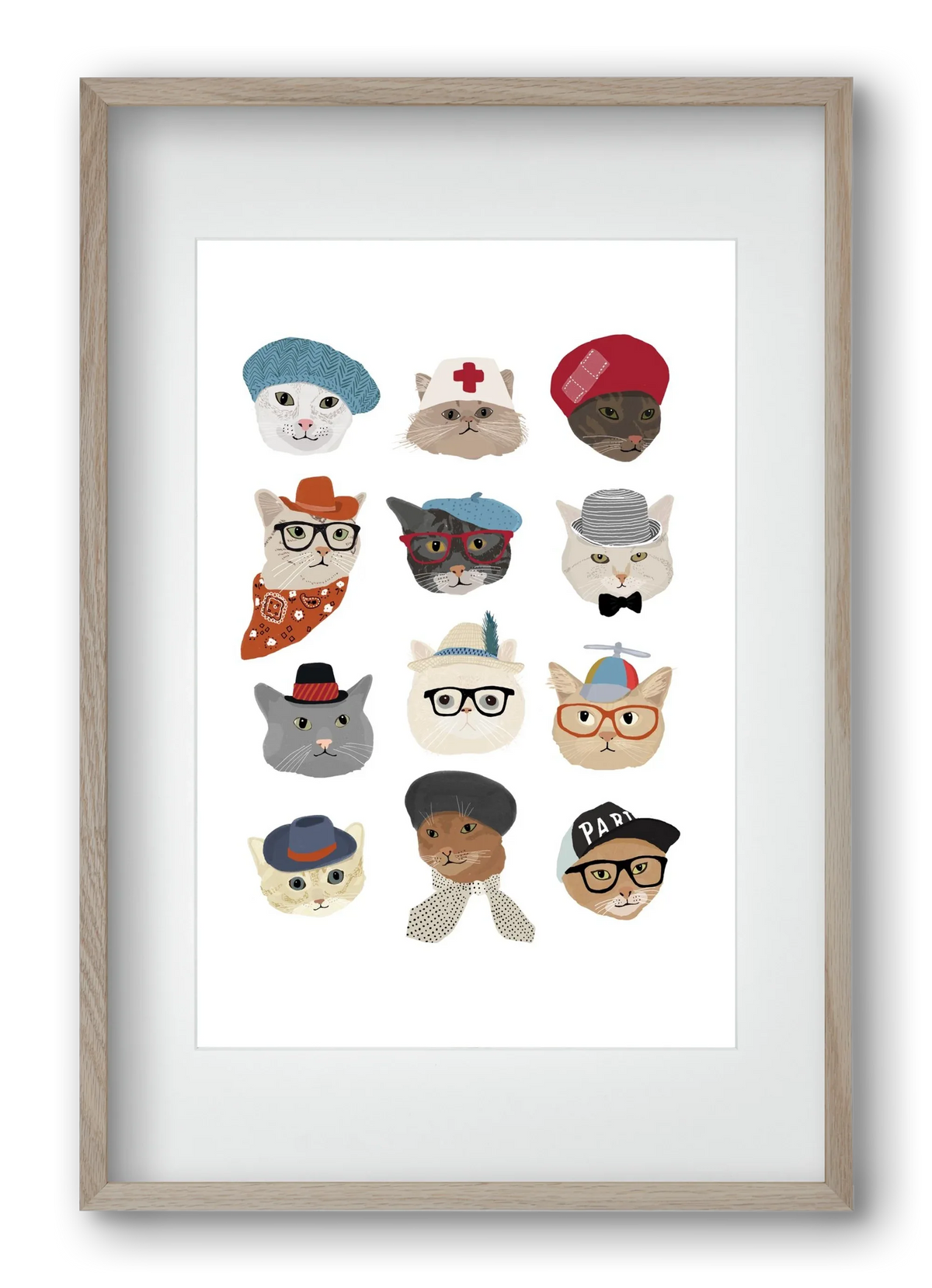 Cats in Hats - artbridge