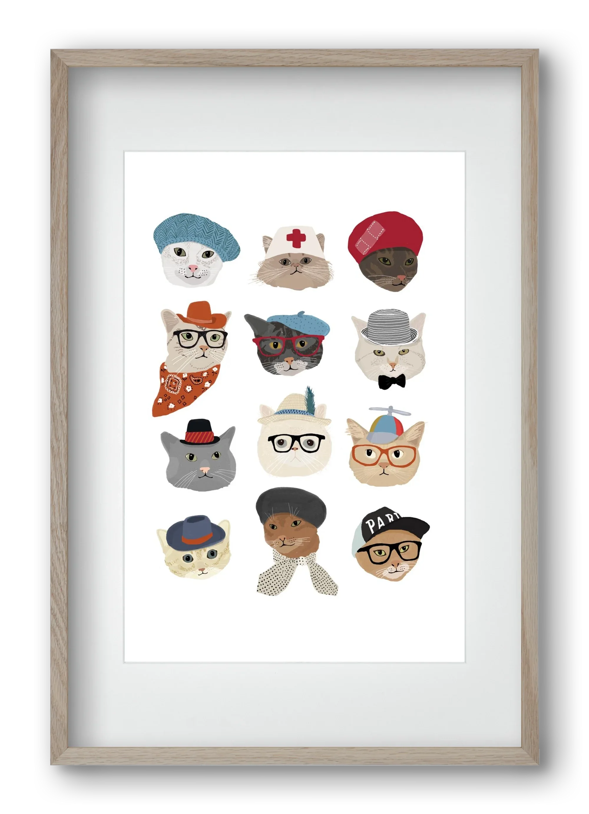 Cats in Hats - artbridge