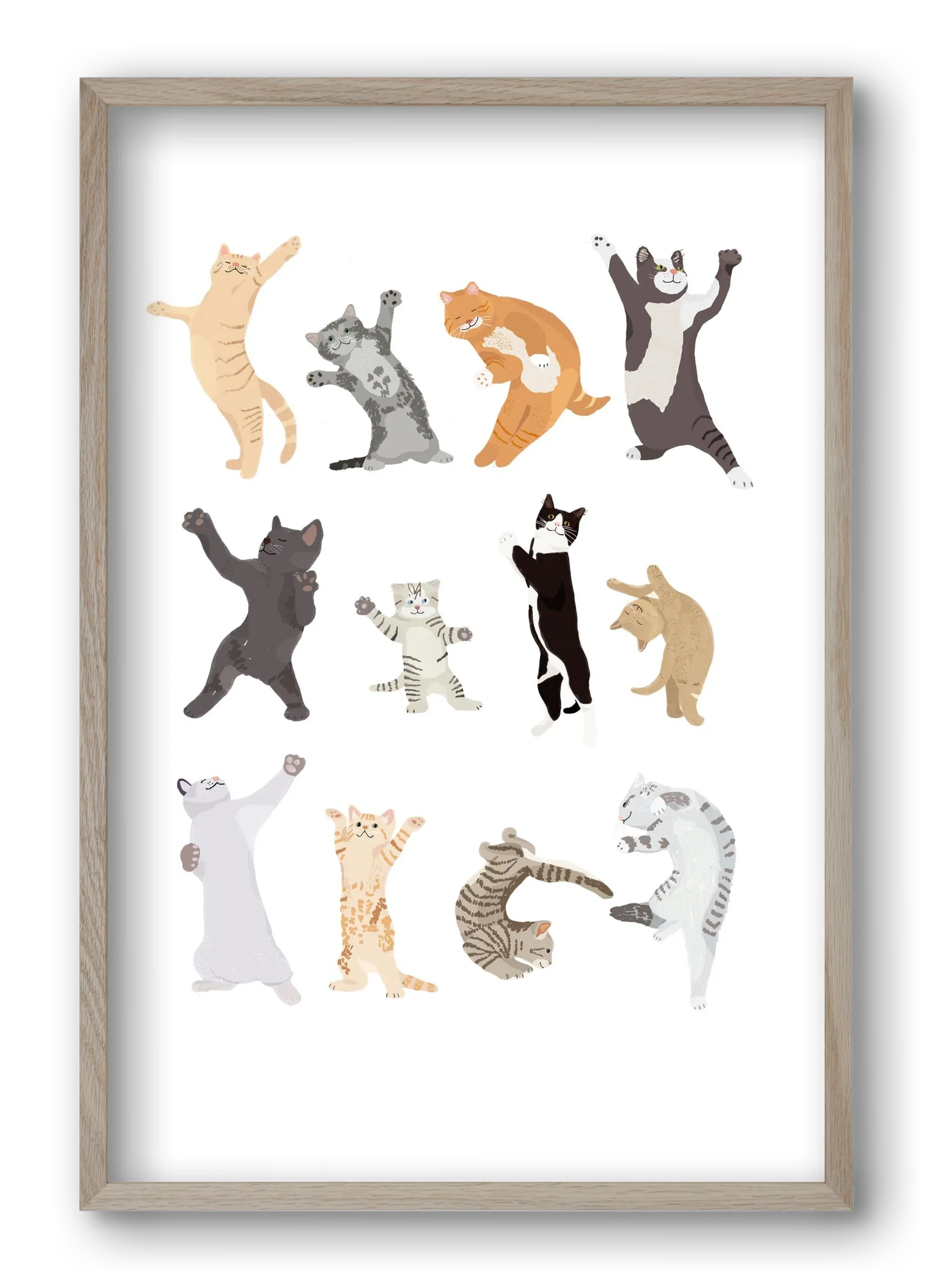 Dancing Cats - artbridge