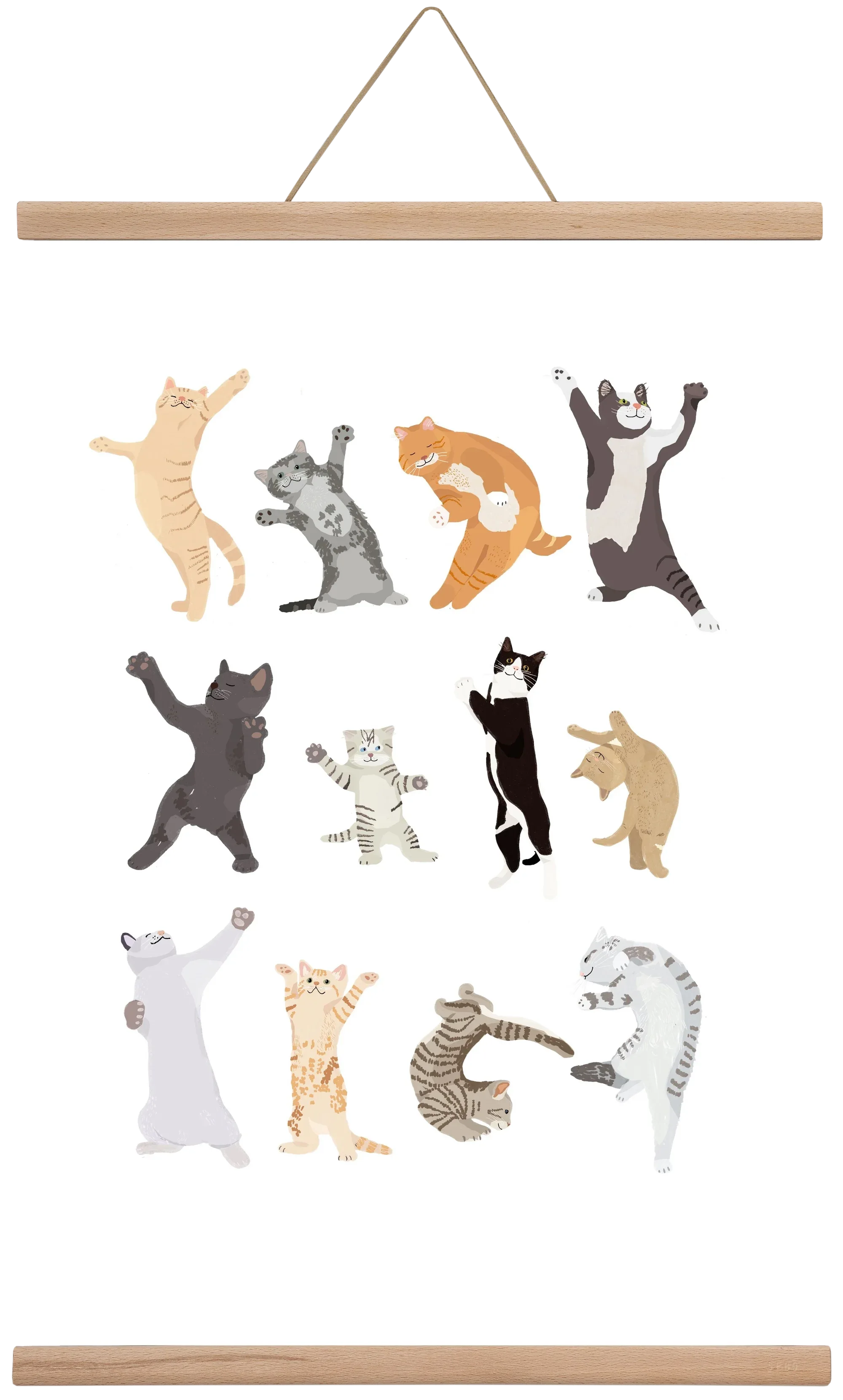 Dancing Cats - artbridge