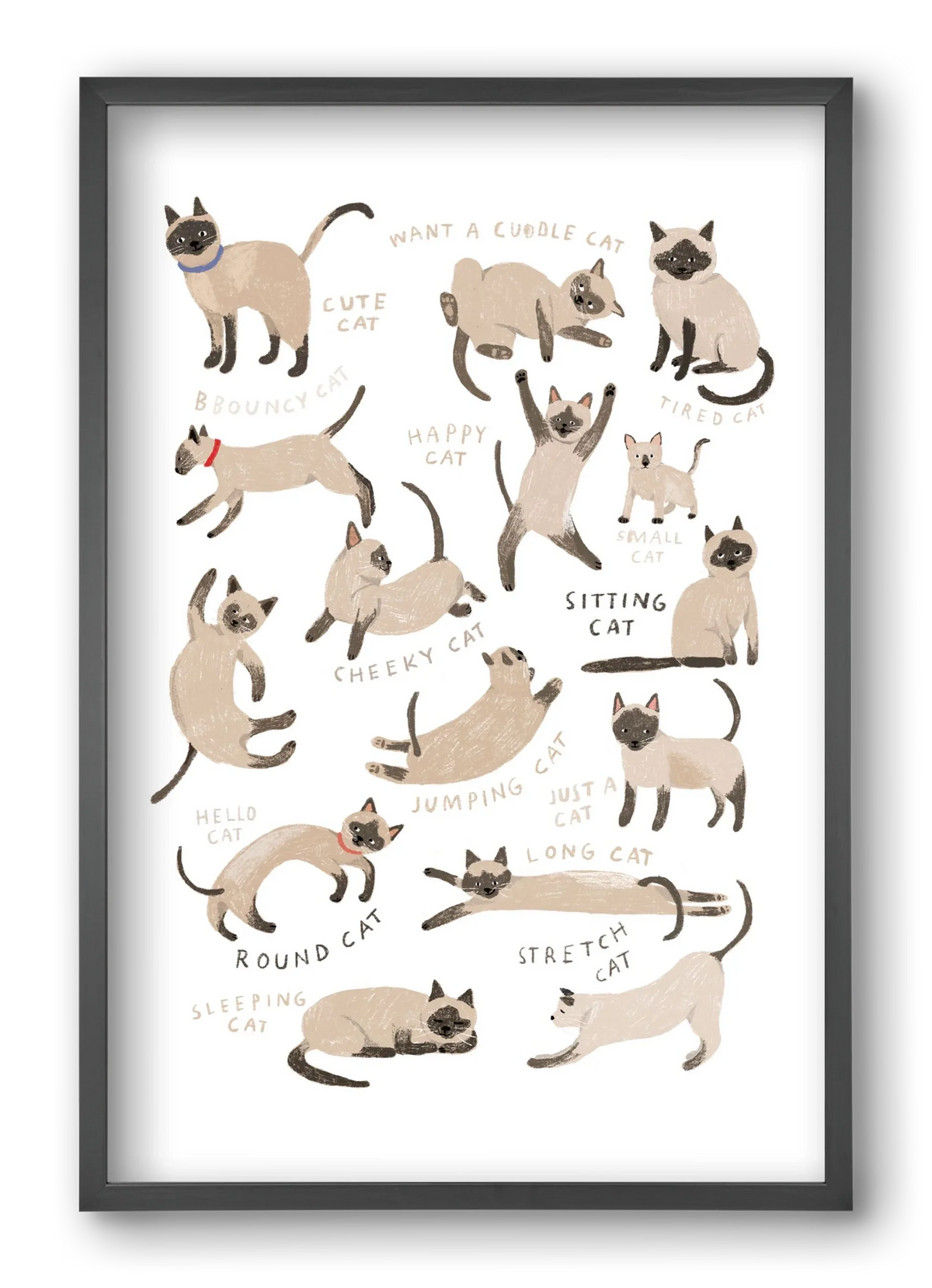 Siamese Cats - artbridge