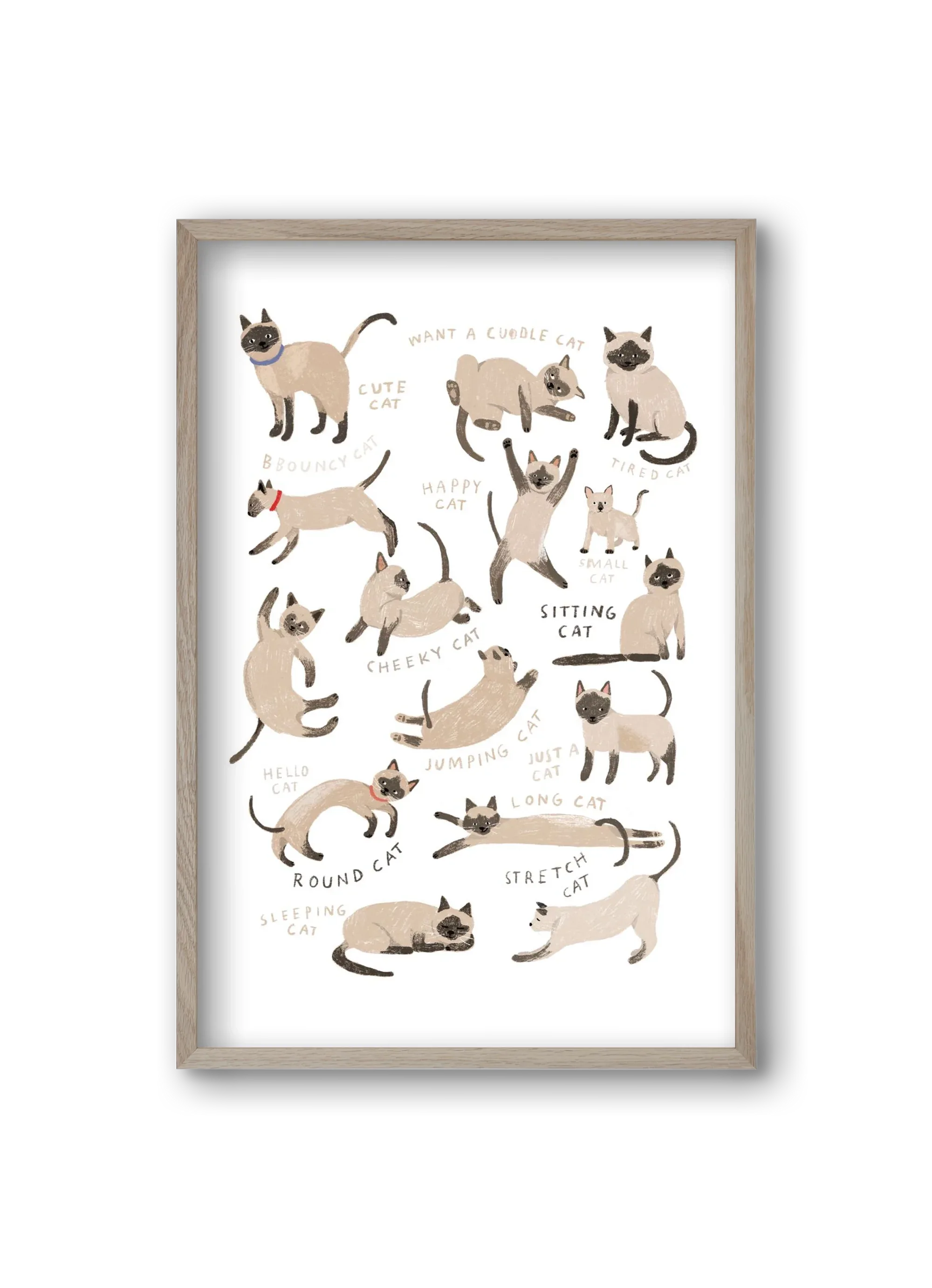 Siamese Cats - artbridge