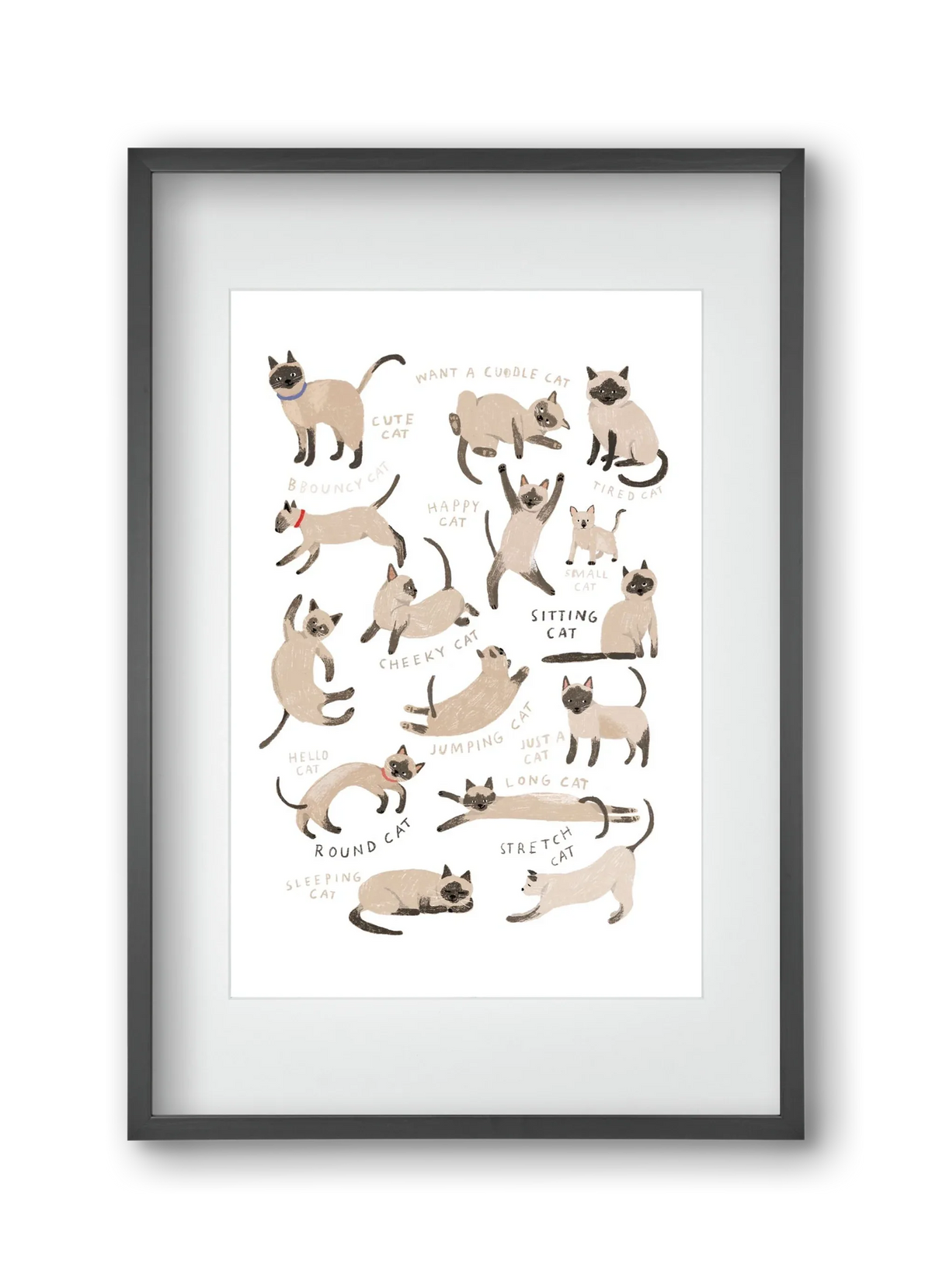 Siamese Cats - artbridge